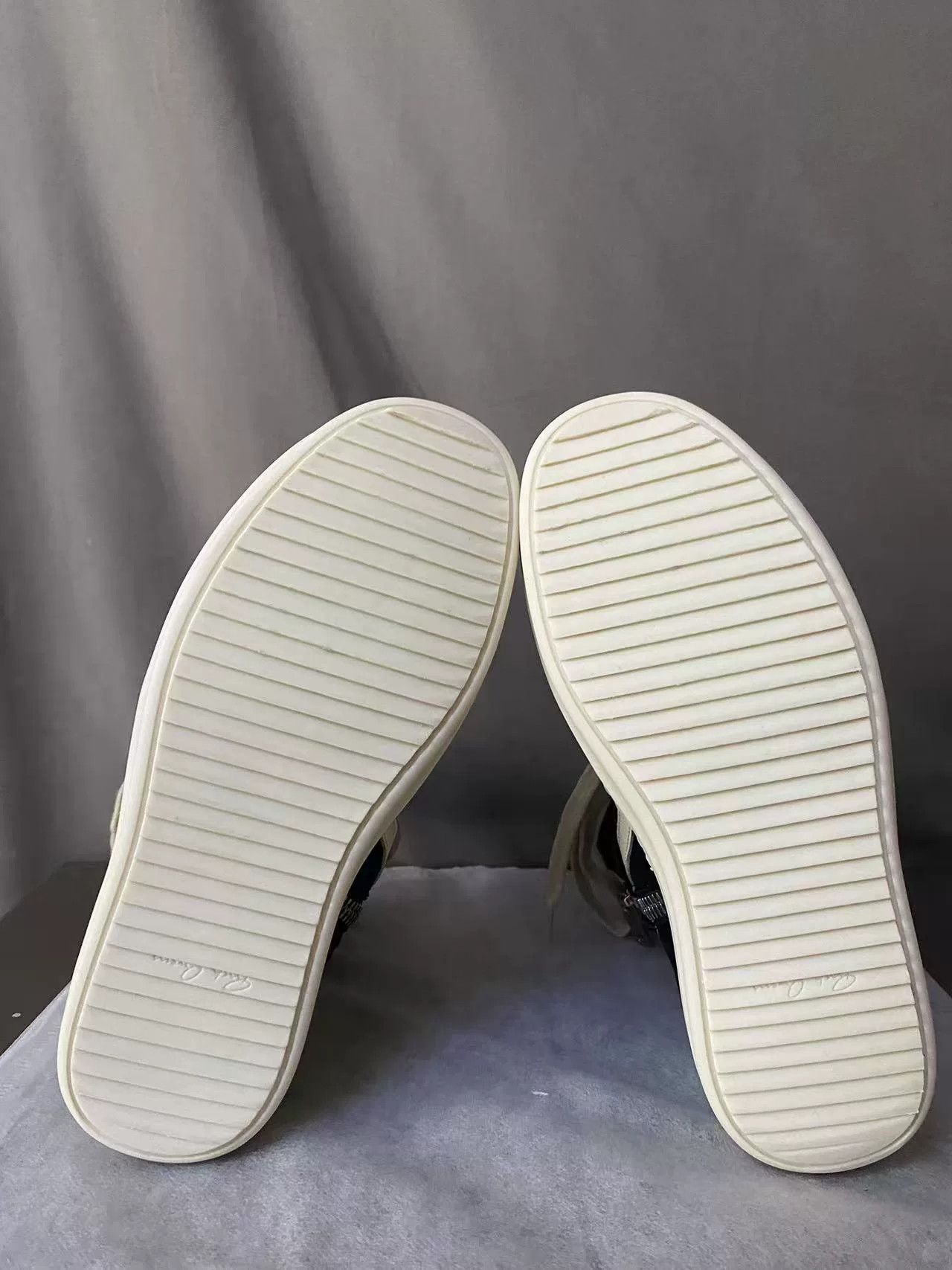 Rick Owens Rick Owens Leather Pink Hitop Sneakers 37 Women Size US 6.5 / IT 36.5 - 6 Thumbnail