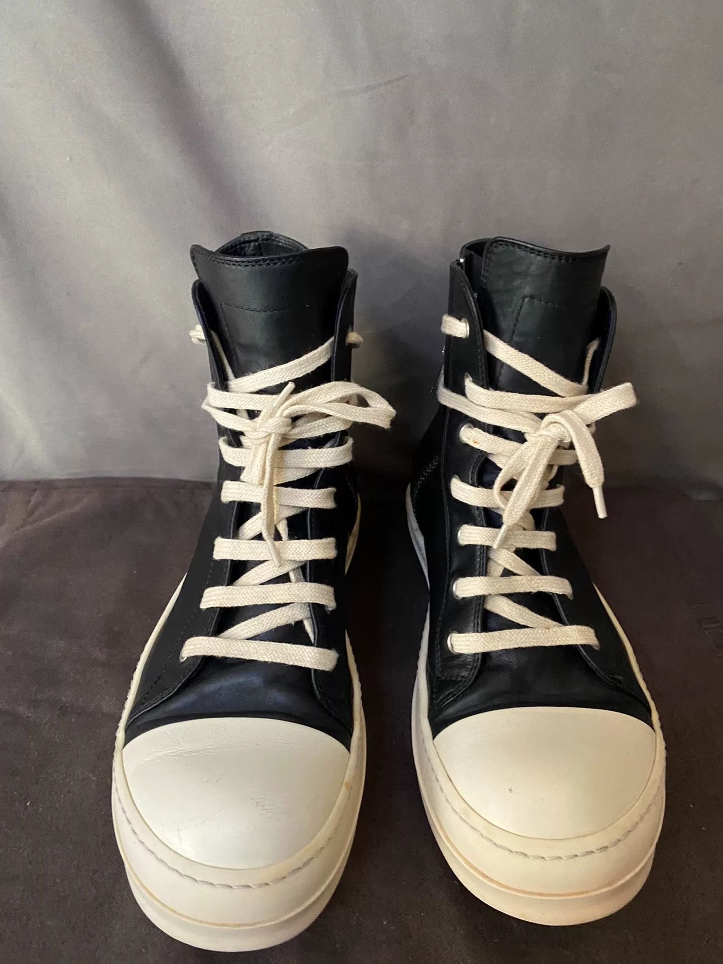 Rick Owens Rick Owens Pink Hitop Sneakers 40 Men Size US 7.5 / EU 40-41 - 2 Thumbnail