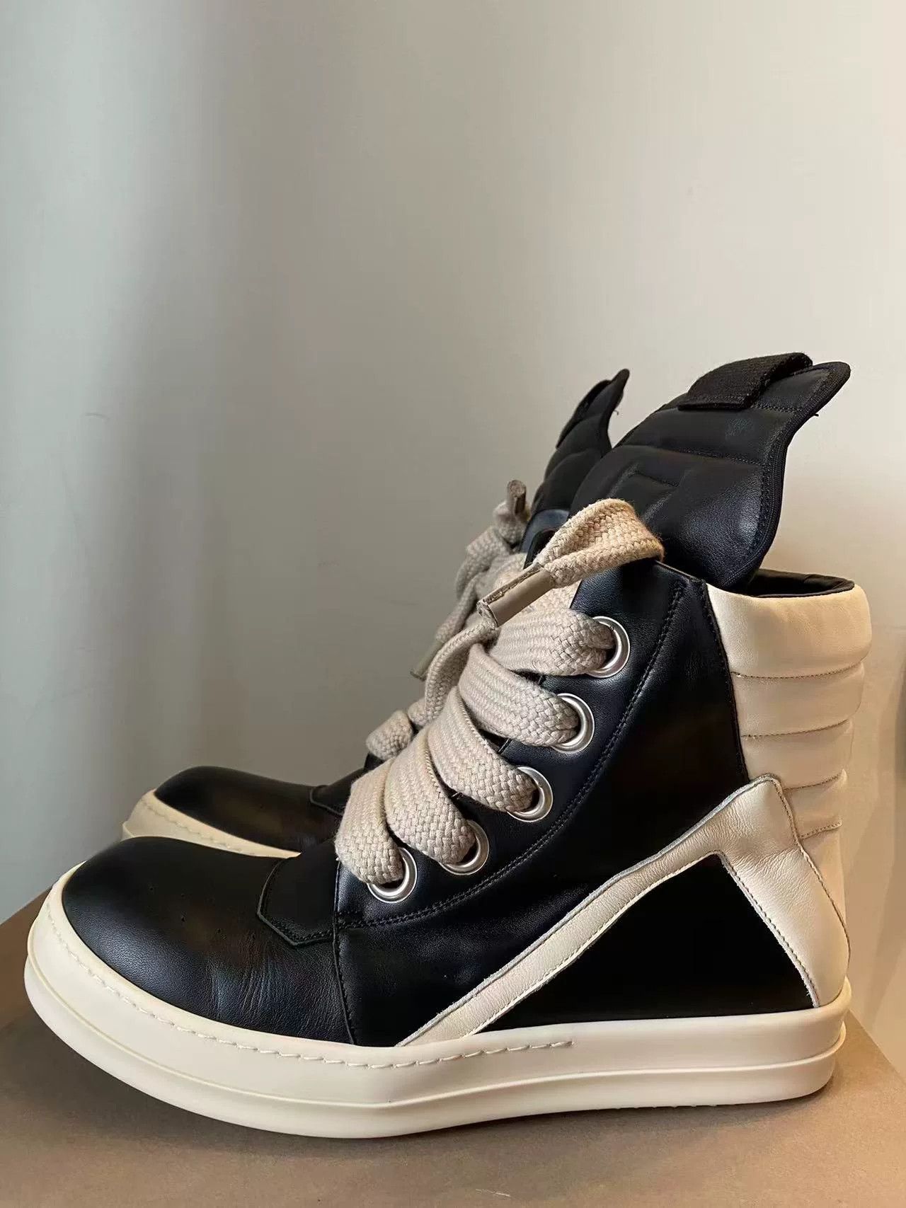 Rick Owens Rick Owens Pink Hitop Sneakers 42 Men Size US 9 / EU 42 - 2 Thumbnail