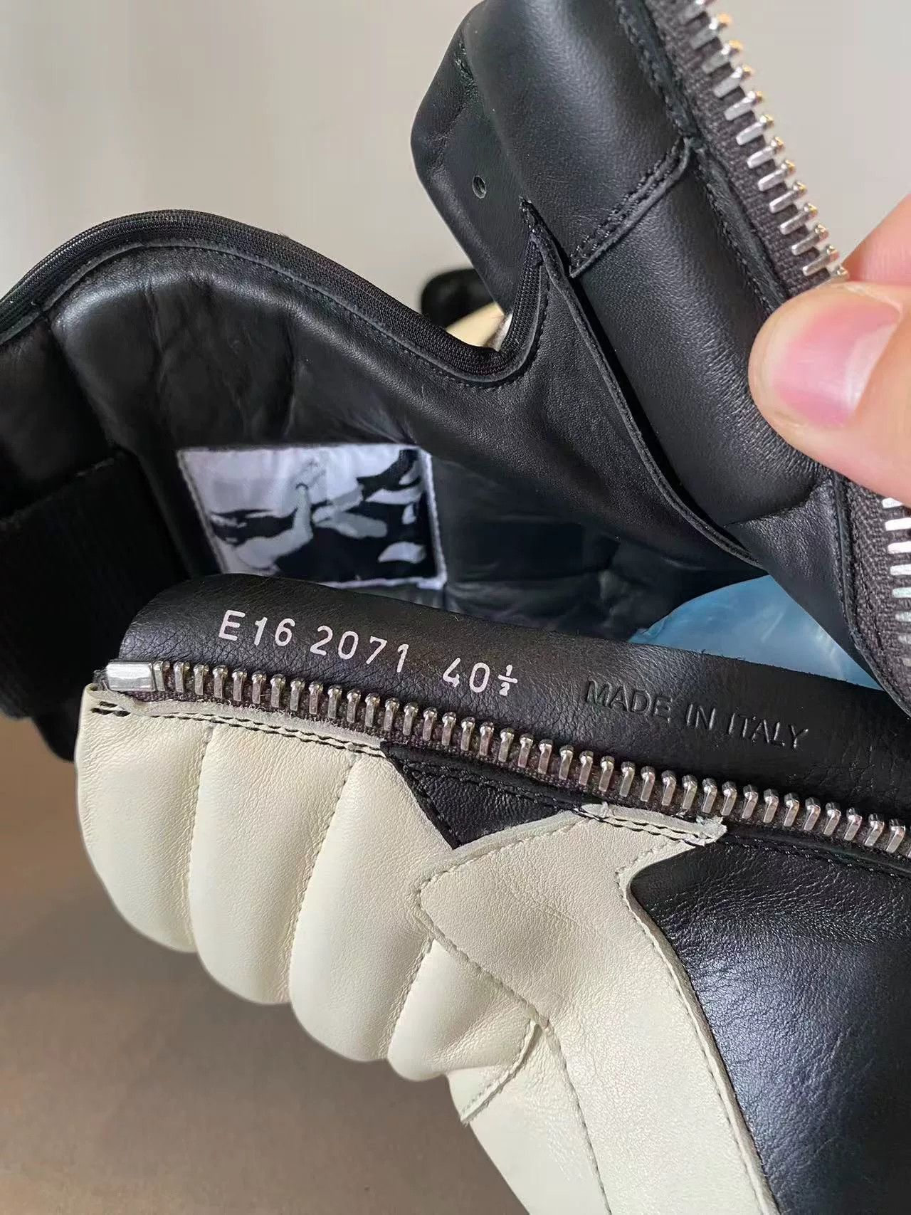 Rick Owens Rick Owens Leather Pink Hitop Sneakers 40 Men Size US 7.5 / EU 40-41 - 6 Thumbnail