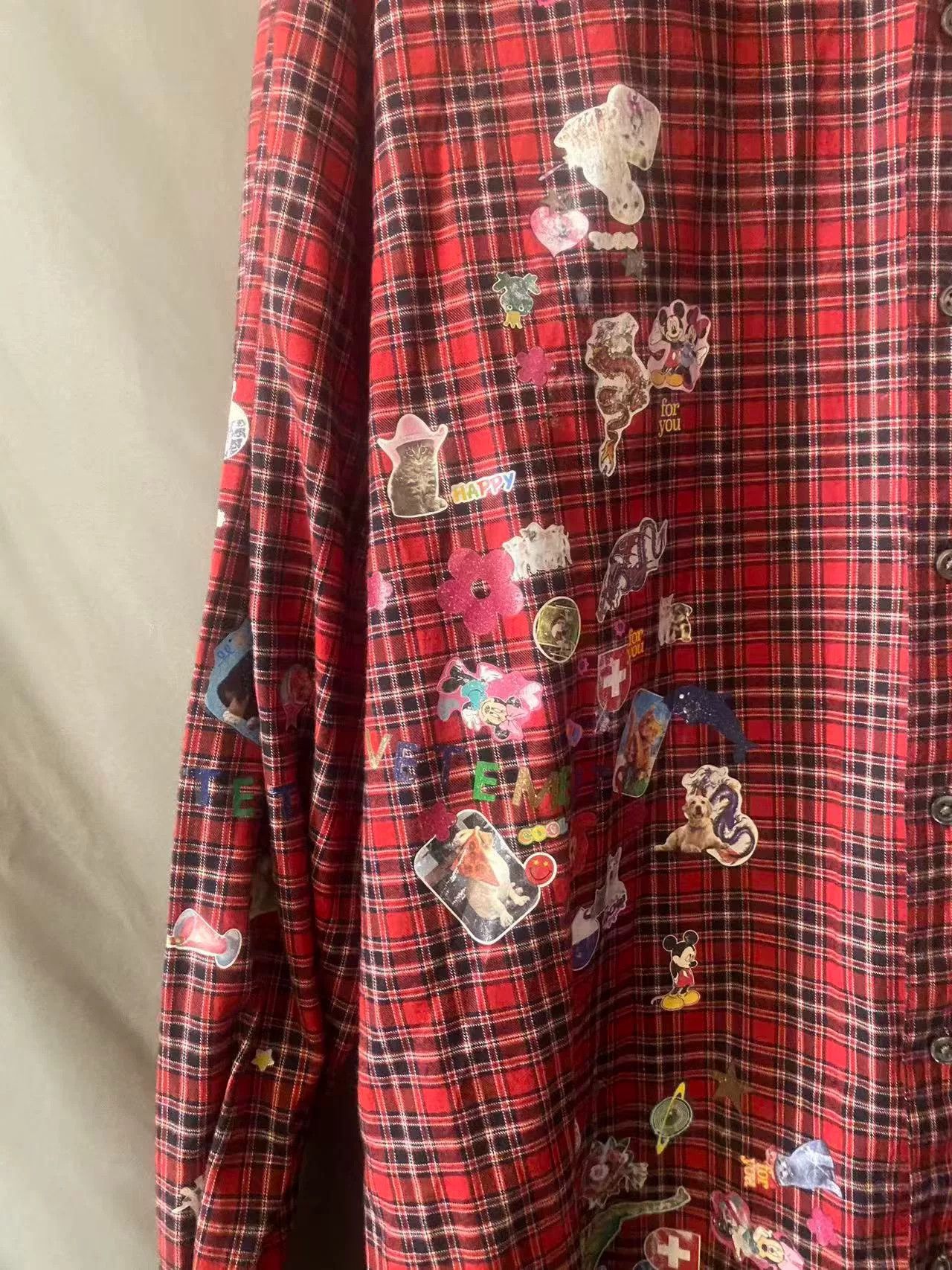 Vetements Vetements Plaid Multi Shirt S Men Size US S / EU 44-46 / 1 - 3 Thumbnail