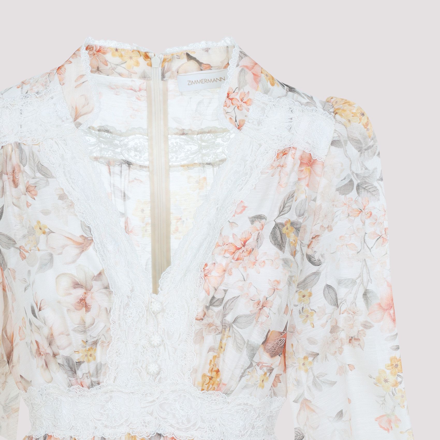 Zimmermann Zimmermann Luca Lace Lantern Dress Size S / US 4 / IT 40 - 3 Thumbnail