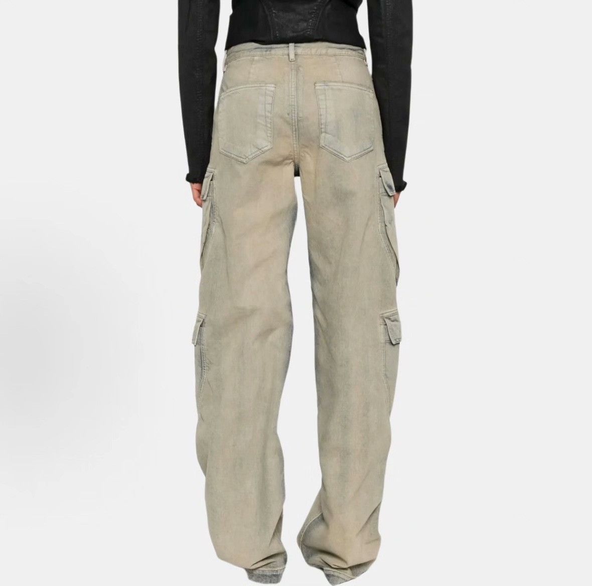 Rick Owens Rick Owens Distressed Jeans 37 Women Size 37" - 7 Thumbnail