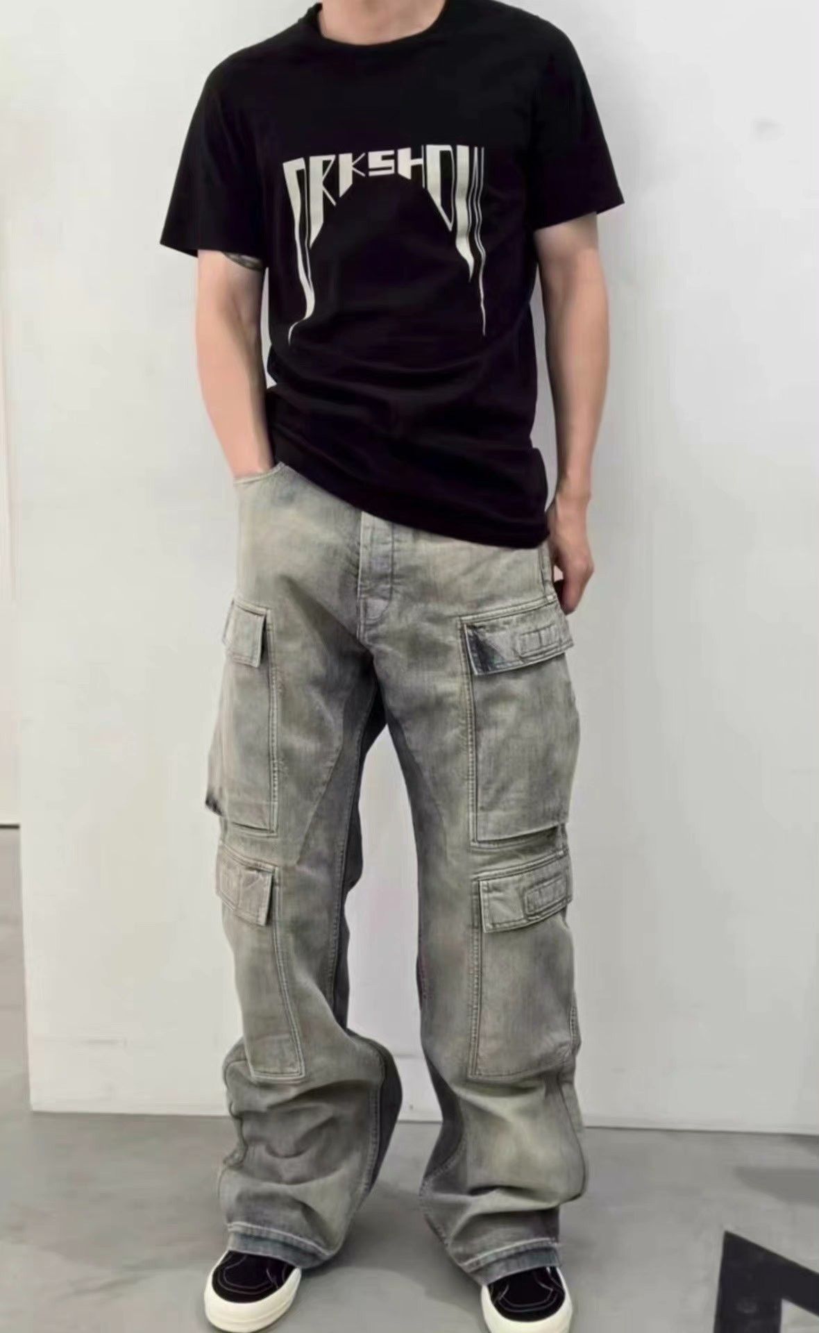 Rick Owens Rick Owens Distressed Jeans 37 Women Size 37" - 5 Thumbnail