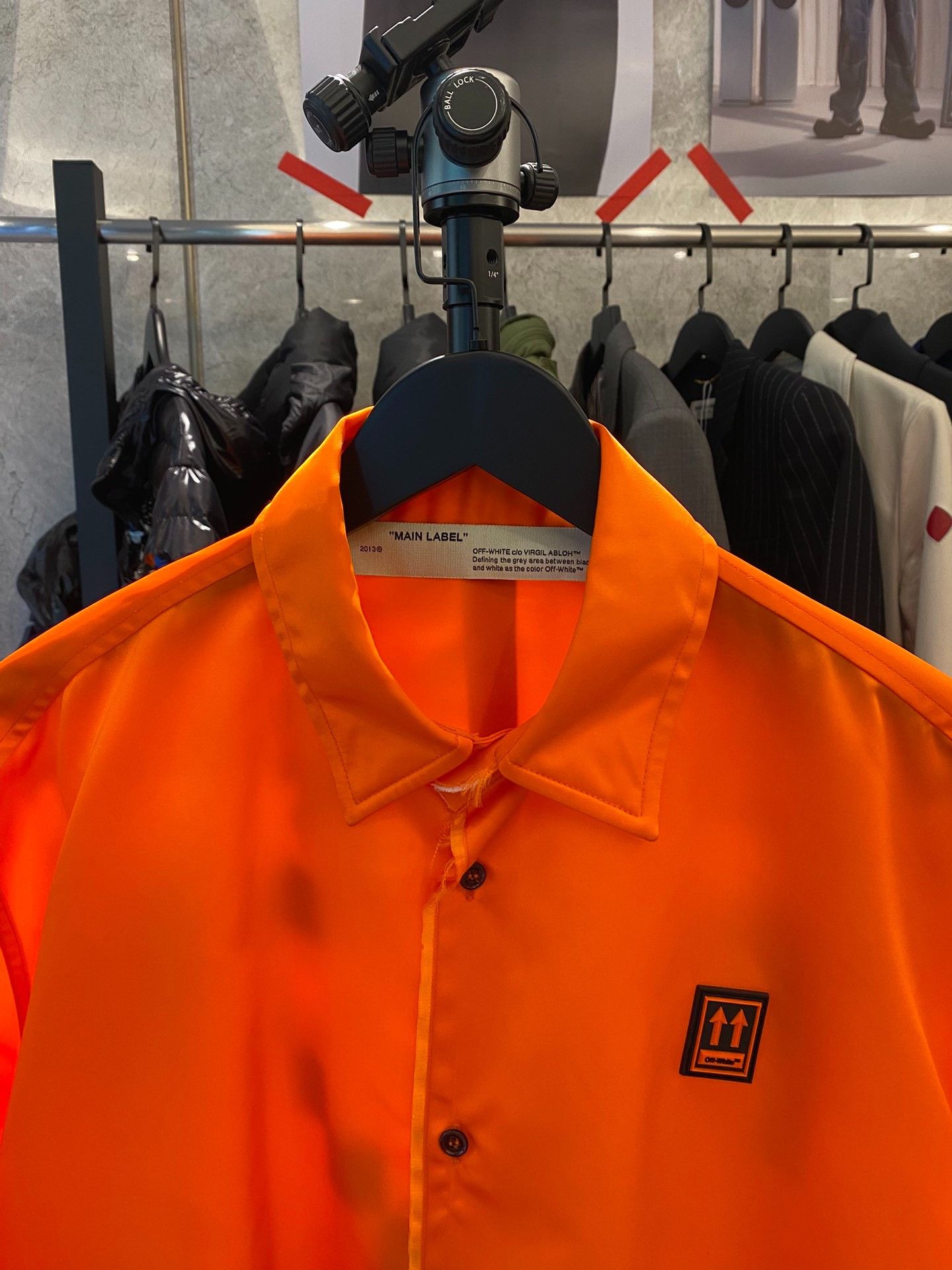 Burberry Burberry Orange Light Jacket m Men Size US M / EU 48-50 / 2 - 2 Thumbnail
