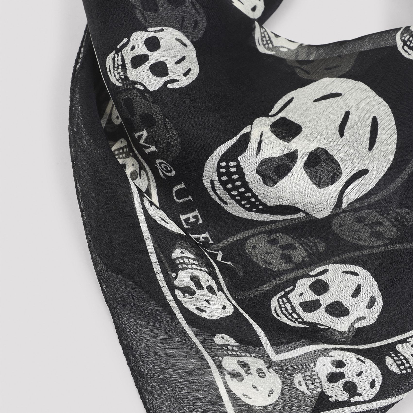 Alexander McQueen Alexander McQueen Skull Scarf Size ONE SIZE - 2 Thumbnail