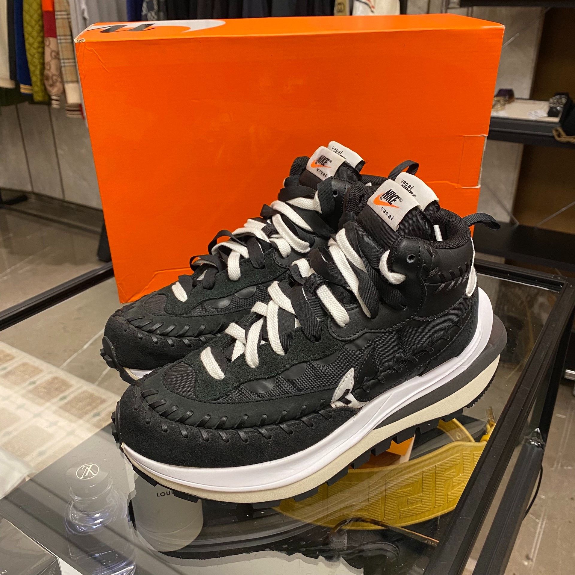 Sacai Sacai Collab Lowtop Sneakers us_7-5 Women Size US 7.5 / IT 37.5 - 2 Thumbnail