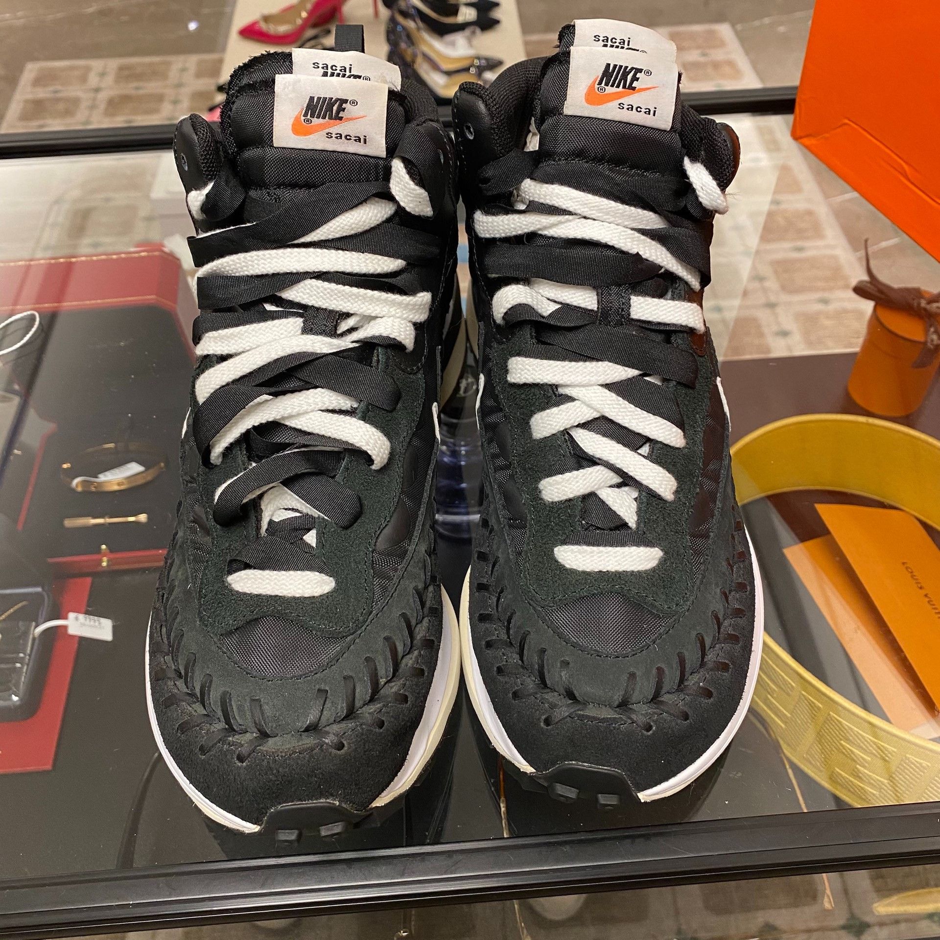 Sacai Sacai Collab Lowtop Sneakers us_7-5 Women Size US 7.5 / IT 37.5 - 4 Thumbnail