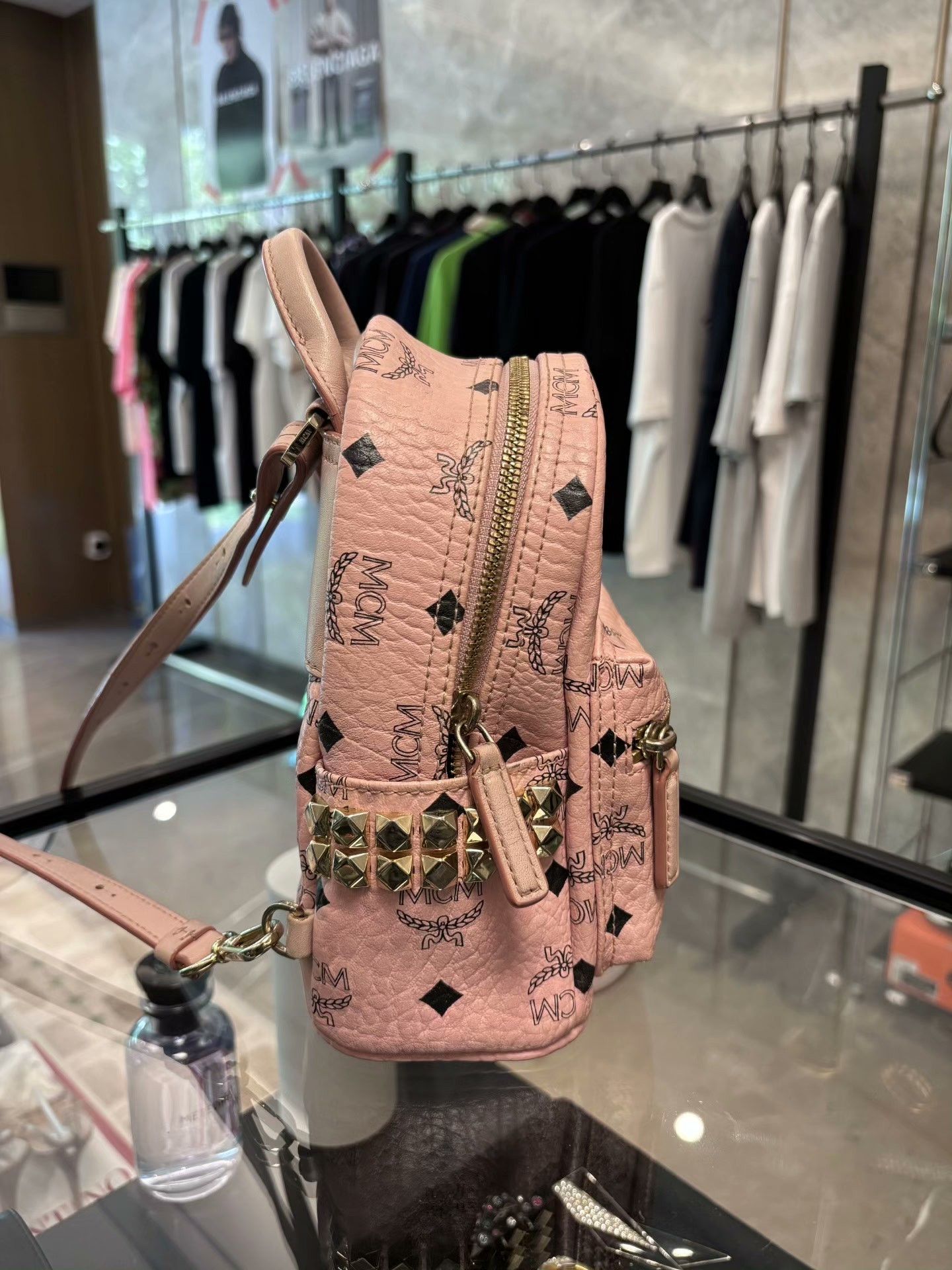 MCM MCM Pink Bag one size Men Size ONE SIZE - 2 Thumbnail