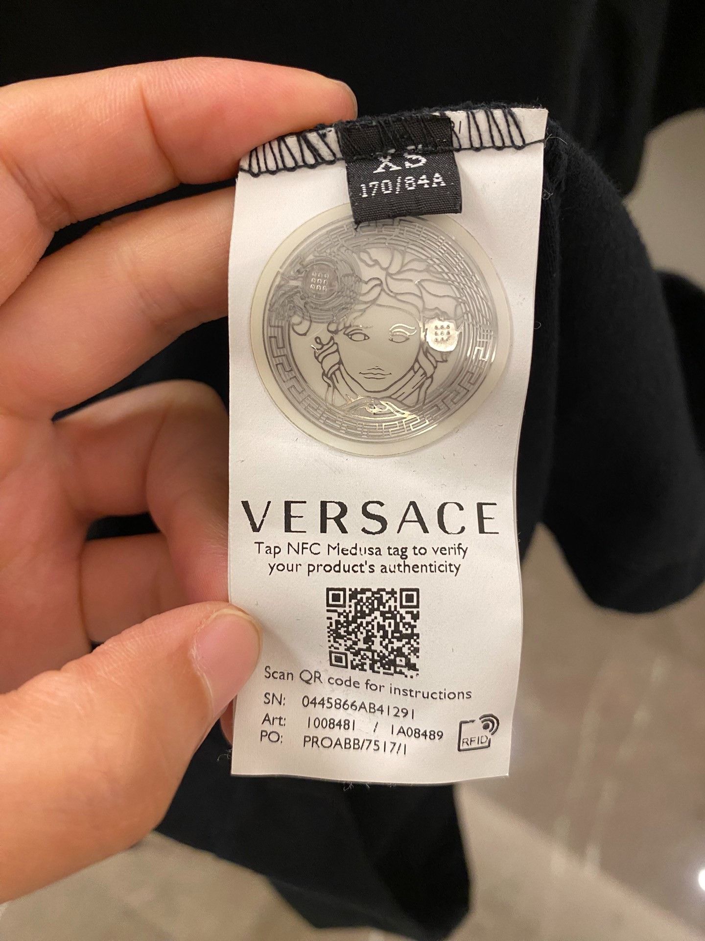 Versace Versace Embroidered T-Shirt XS Women Size XS / US 0-2 / IT 36-38 - 5 Thumbnail