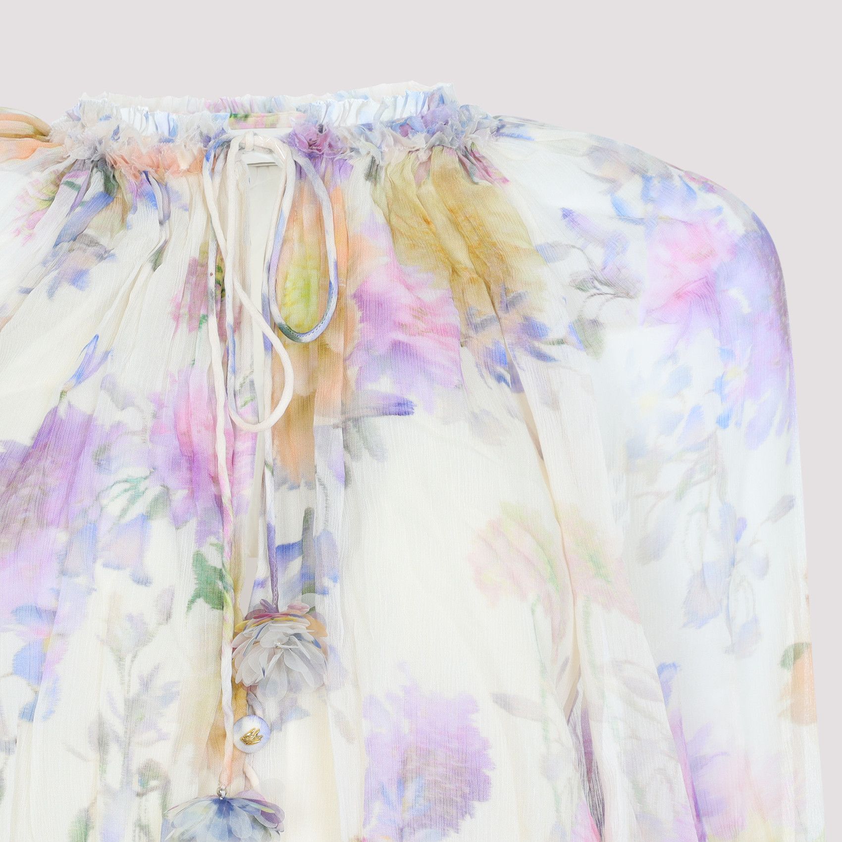 Zimmermann Zimmermann Luna Ruffle Playsuit Size M / US 6-8 / IT 42-44 - 4 Thumbnail