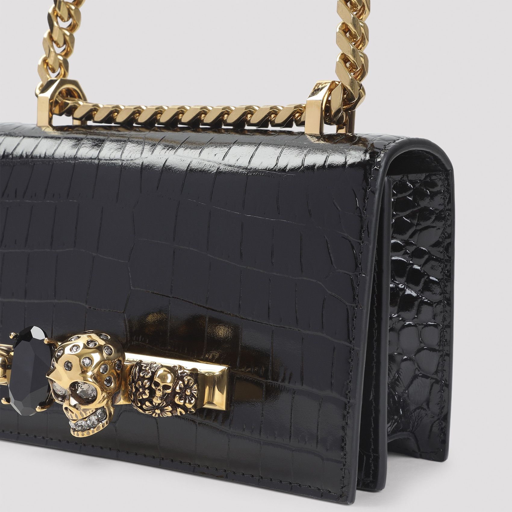Alexander McQueen Alexander McQueen Mini Jewelled Clutch Size ONE SIZE - 3 Thumbnail