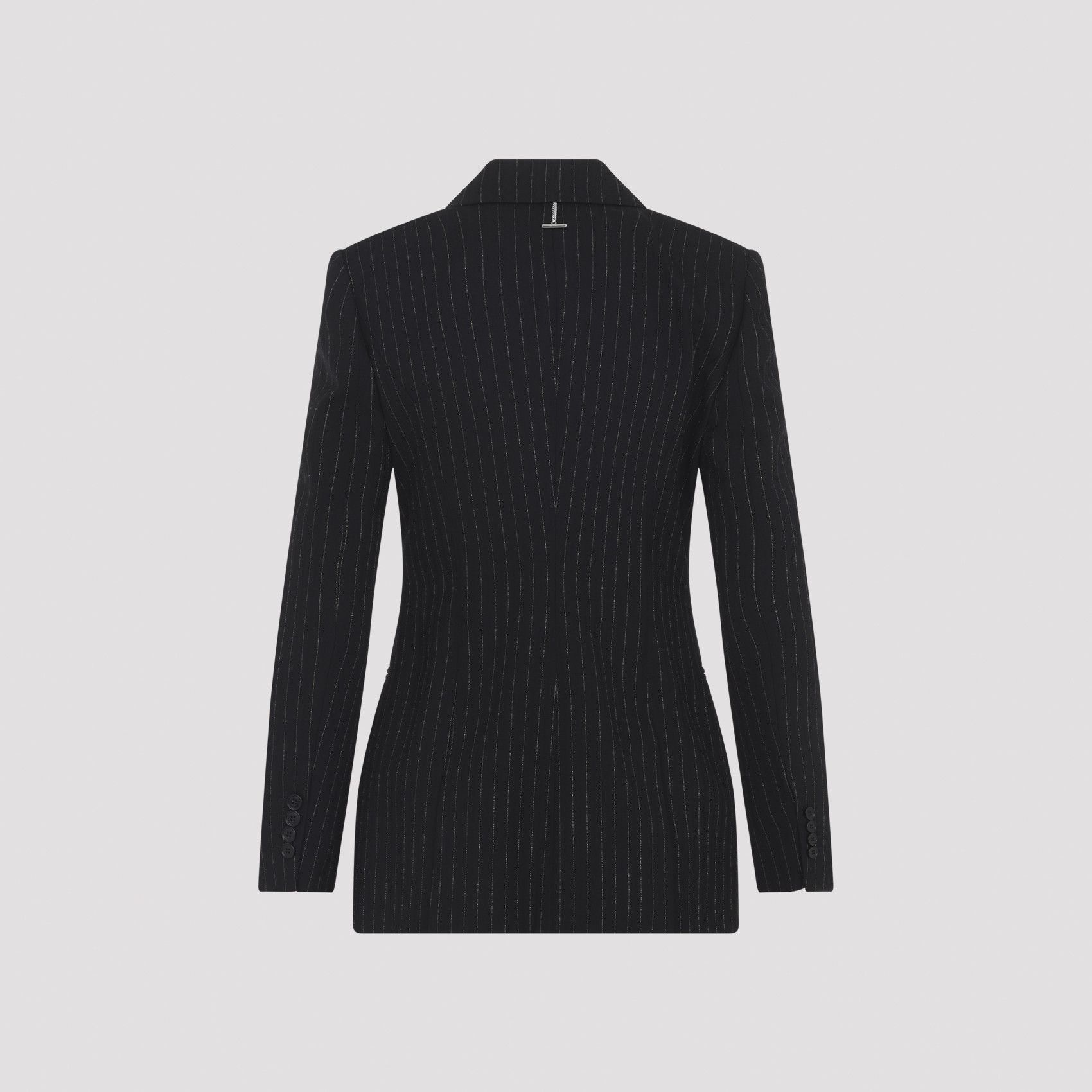 Alexander McQueen Alexander McQueen Pinstripe Lurex Jacket Size M / US 6-8 / IT 42-44 - 2 Thumbnail