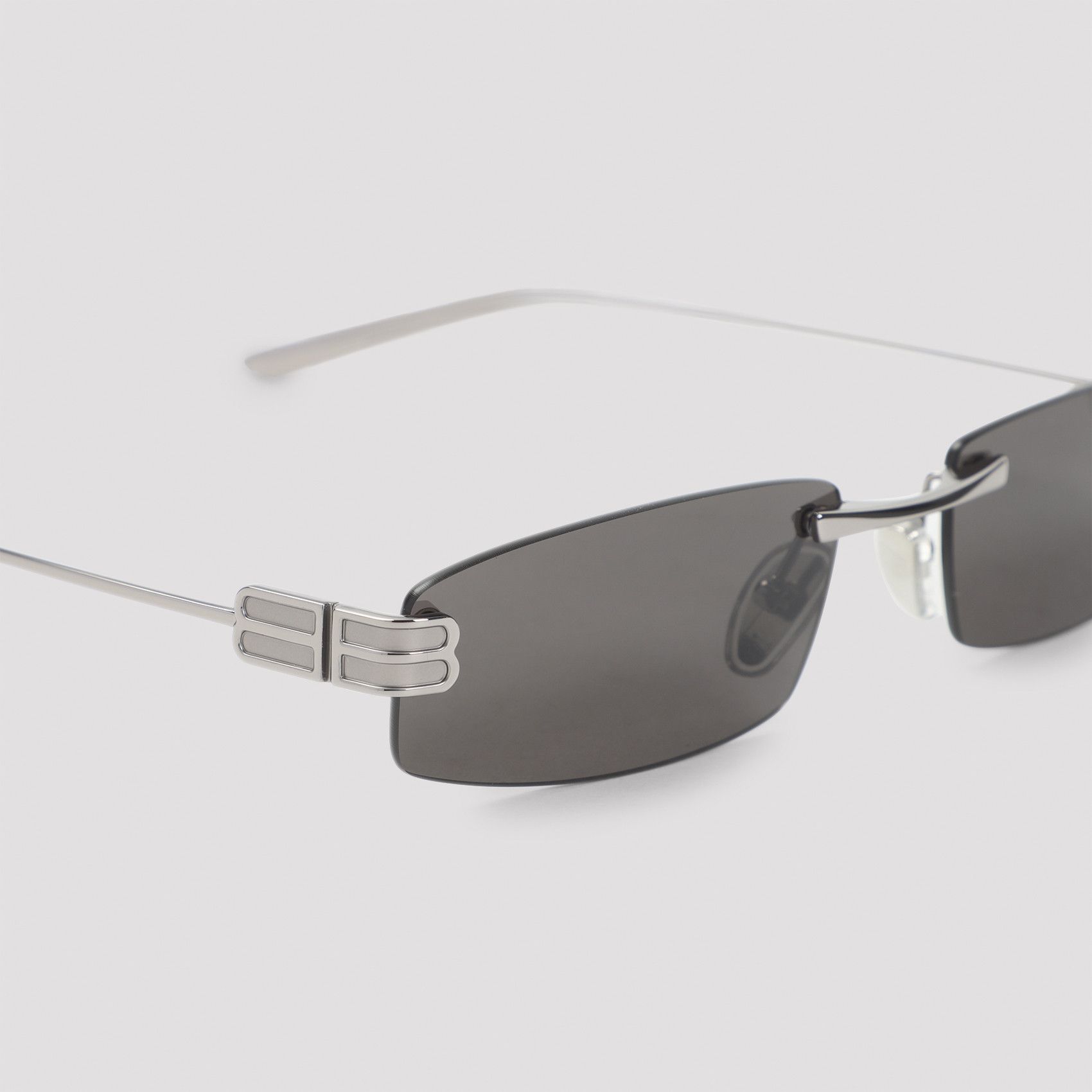 Balenciaga Balenciaga Gossip Rectangle Sunglasses Size ONE SIZE - 3 Thumbnail