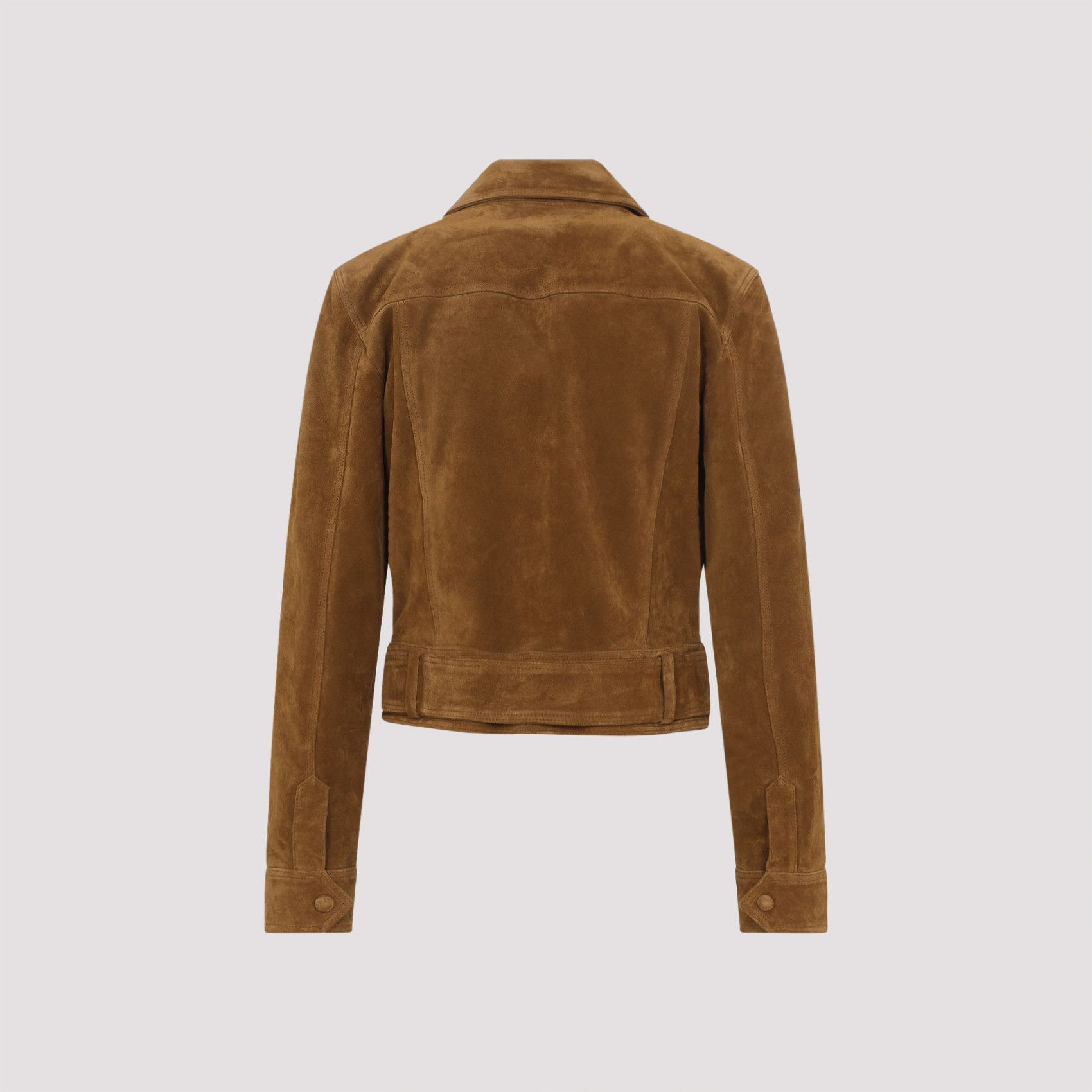 Saint Laurent Paris Saint Laurent Suede Jacket Size M / US 6-8 / IT 42-44 - 2 Thumbnail