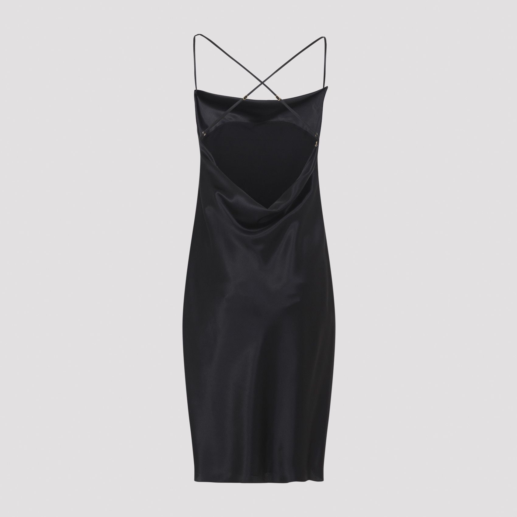 Saint Laurent Paris Saint Laurent Silk Mini Dress Size M / US 6-8 / IT 42-44 - 2 Thumbnail