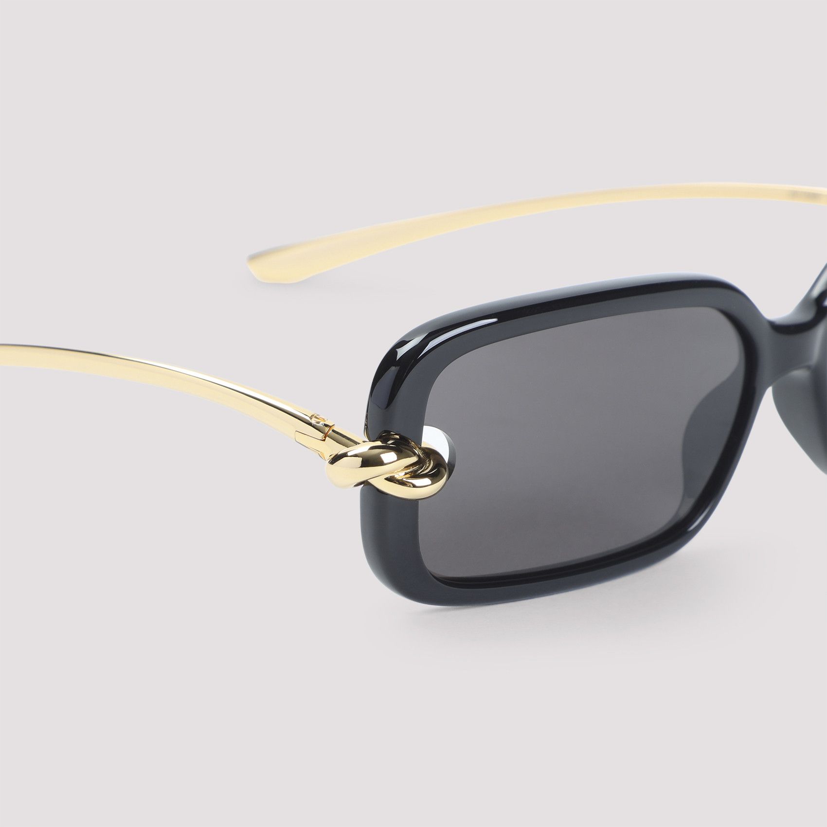 Bottega Veneta Bottega Veneta Knot Rectangular Sunglasses Size ONE SIZE - 3 Thumbnail