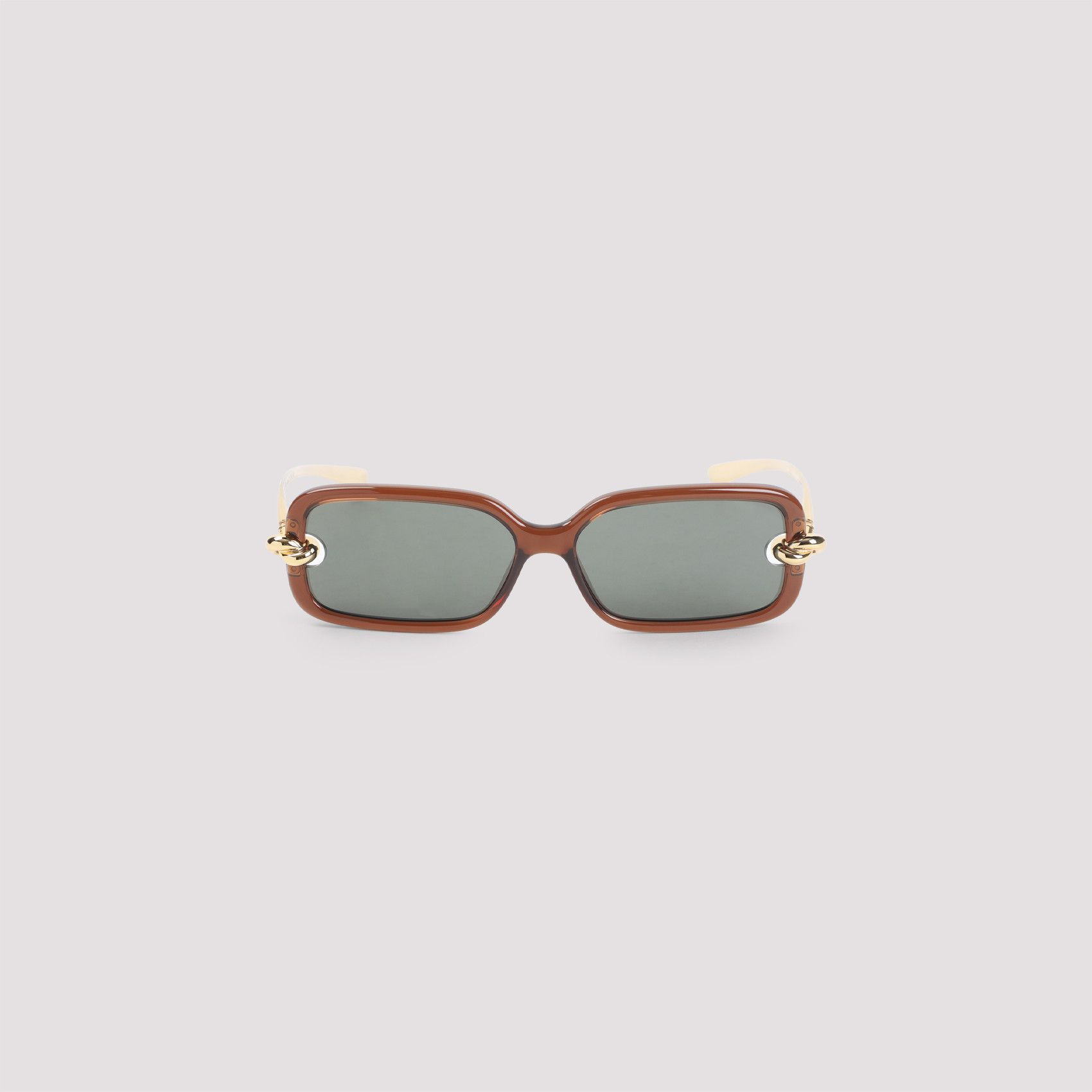 Bottega Veneta Bottega Veneta Knot Rectangular Sunglasses Size ONE SIZE - 2 Thumbnail