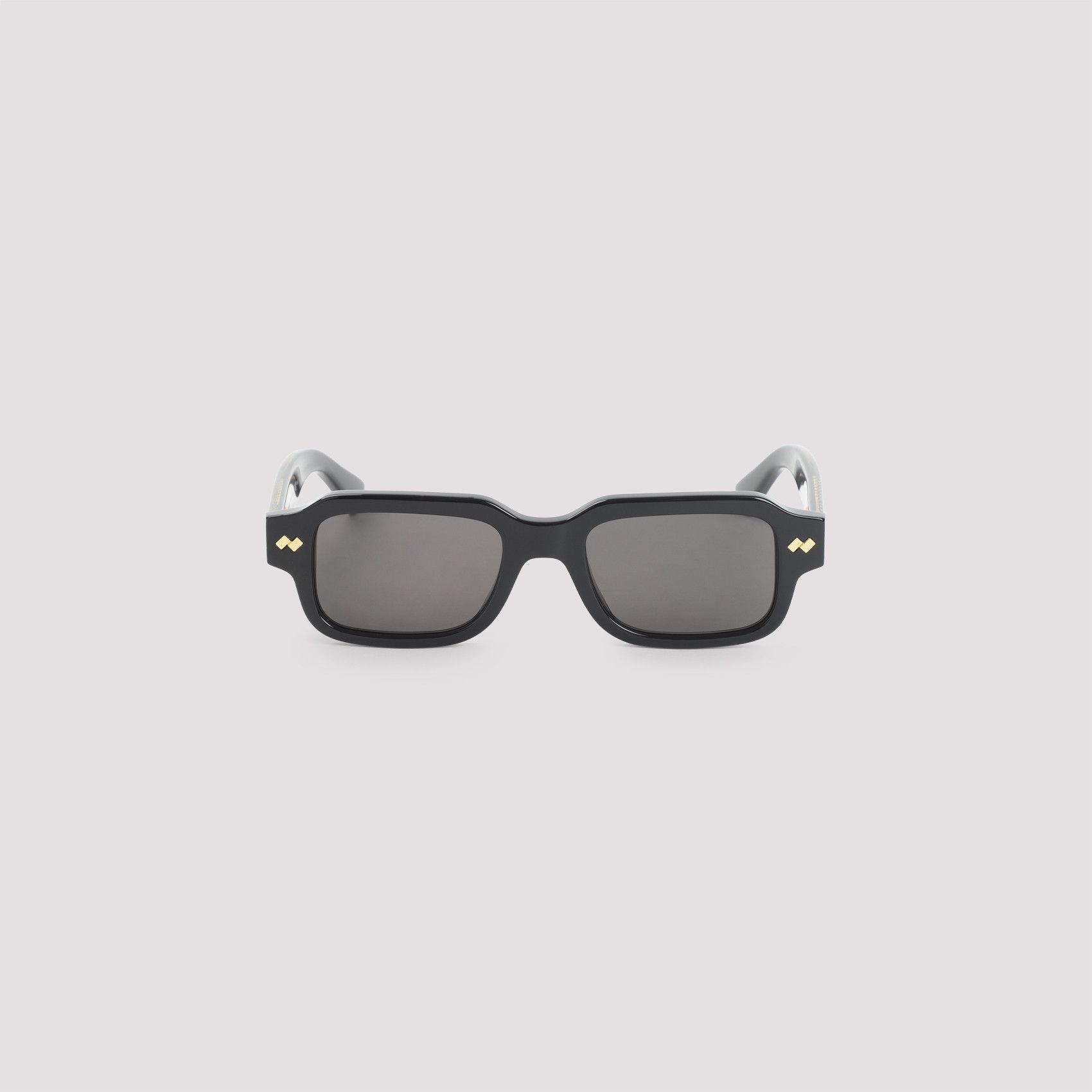 Bottega Veneta Bottega Veneta Intrecciato Rectangular Sunglasses Size ONE SIZE - 2 Thumbnail