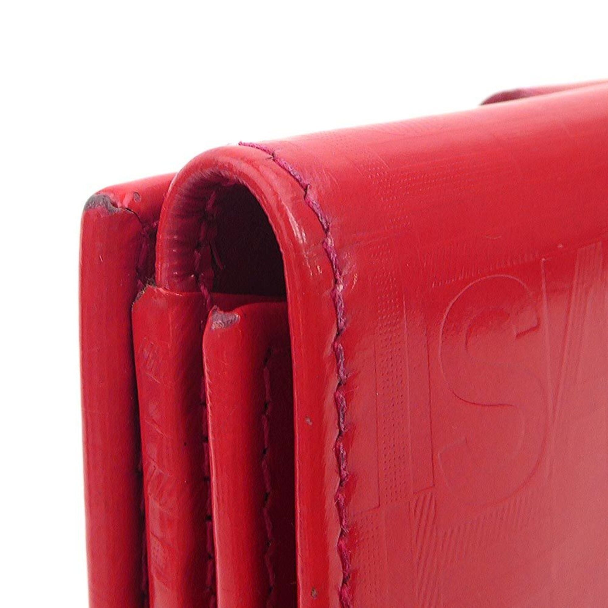 Salvatore Ferragamo Salvatore Ferragamo bi-fold wallet, Gancini leather, red, women's, free shipping, r11095a Size ONE SIZE - 5 Thumbnail