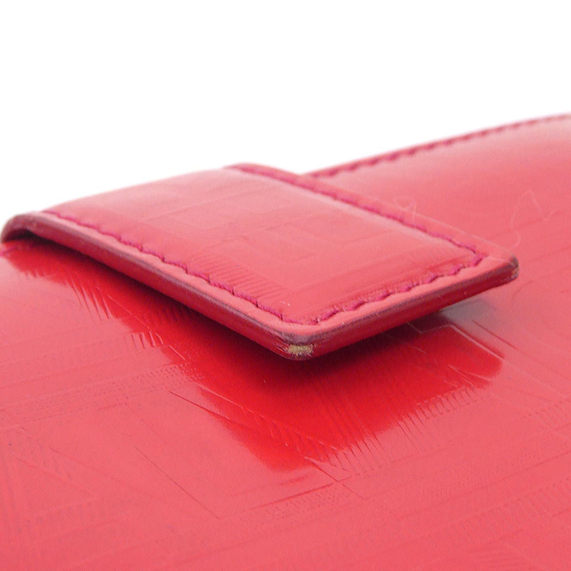 Salvatore Ferragamo Salvatore Ferragamo bi-fold wallet, Gancini leather, red, women's, free shipping, r11095a Size ONE SIZE - 11 Thumbnail