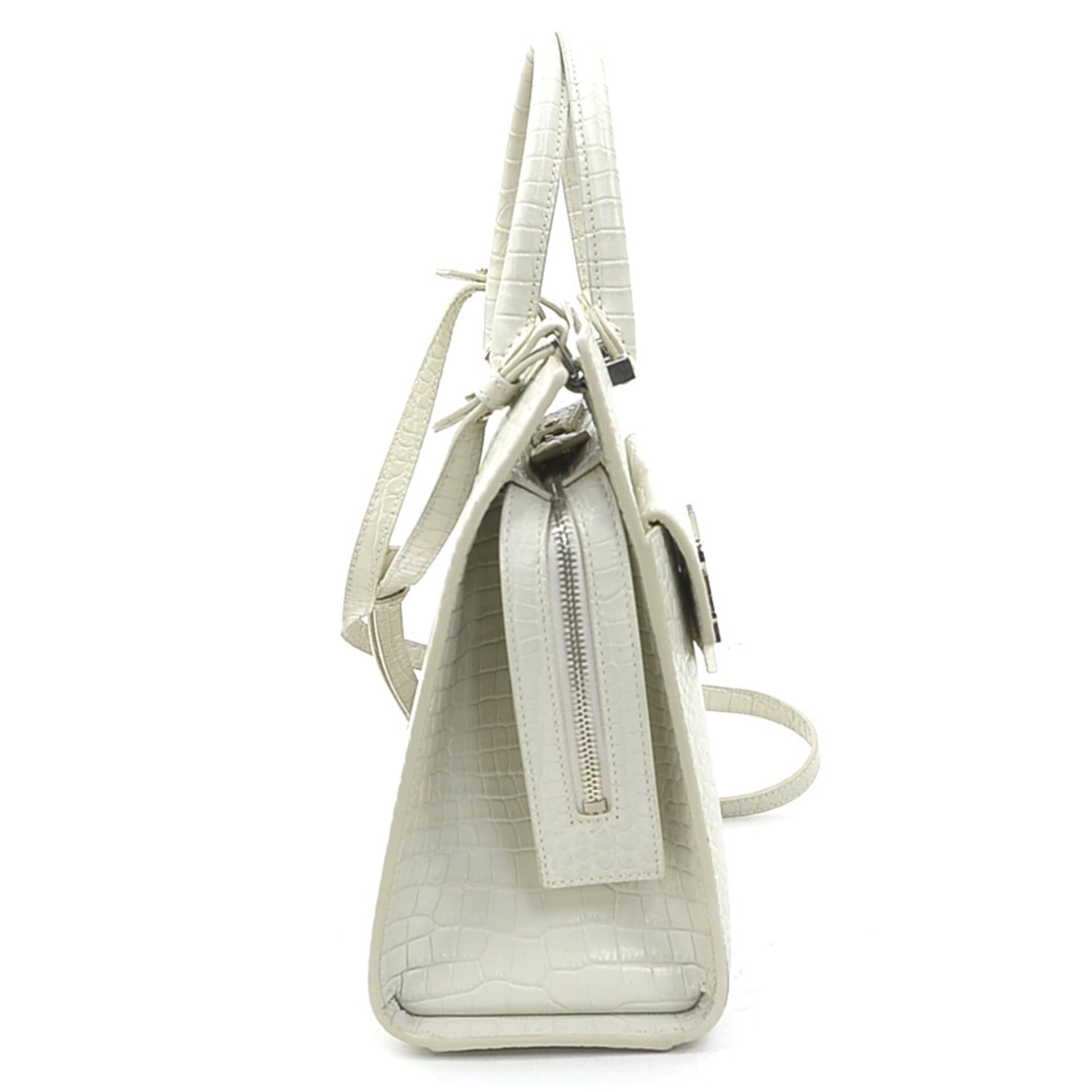 Saint Laurent Paris Saint Laurent handbag/shoulder bag, Uptown, embossed leather, ivory, women's, 561203, free shipping, r11092a Size ONE SIZE - 2 Thumbnail
