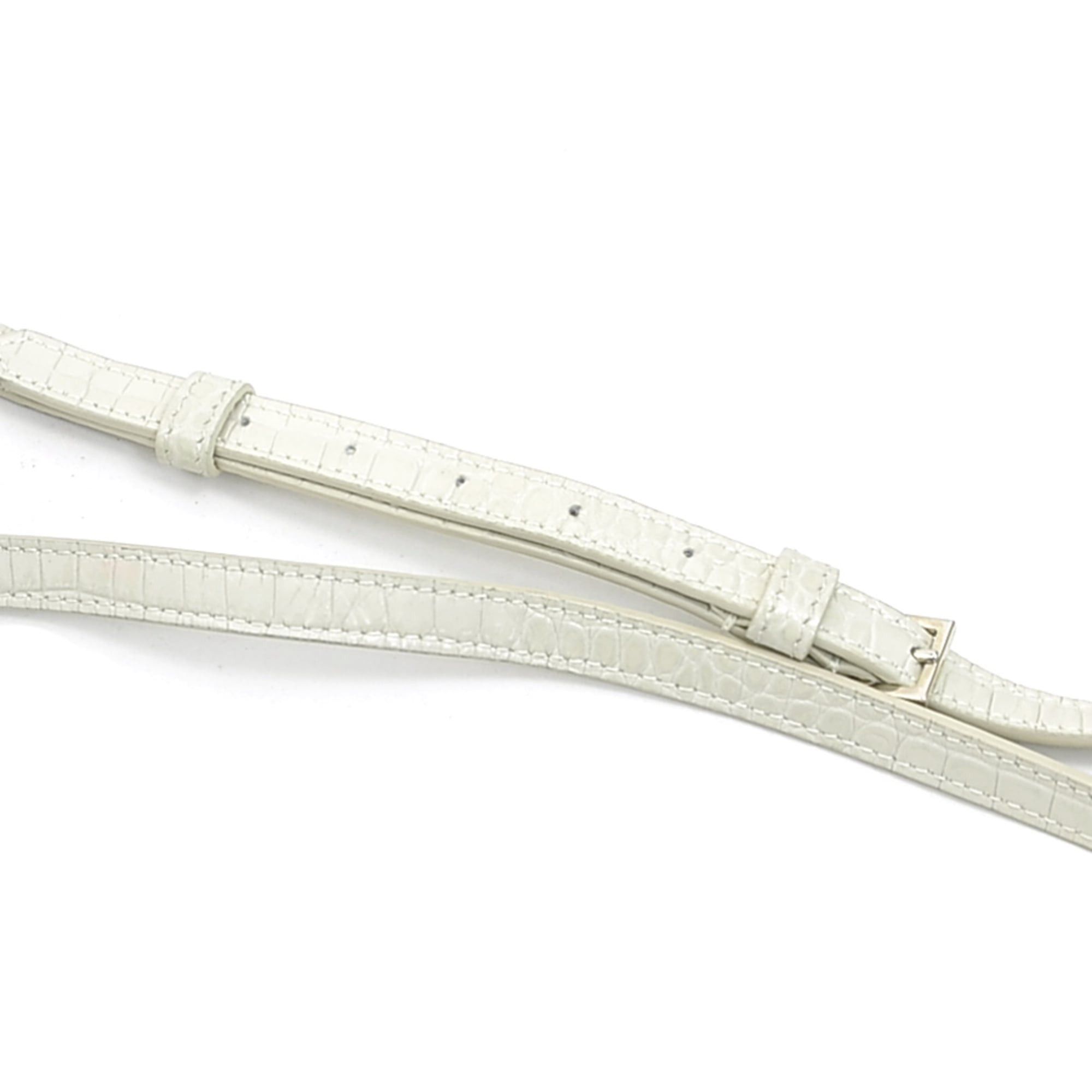 Saint Laurent Paris Saint Laurent handbag/shoulder bag, Uptown, embossed leather, ivory, women's, 561203, free shipping, r11092a Size ONE SIZE - 9 Thumbnail