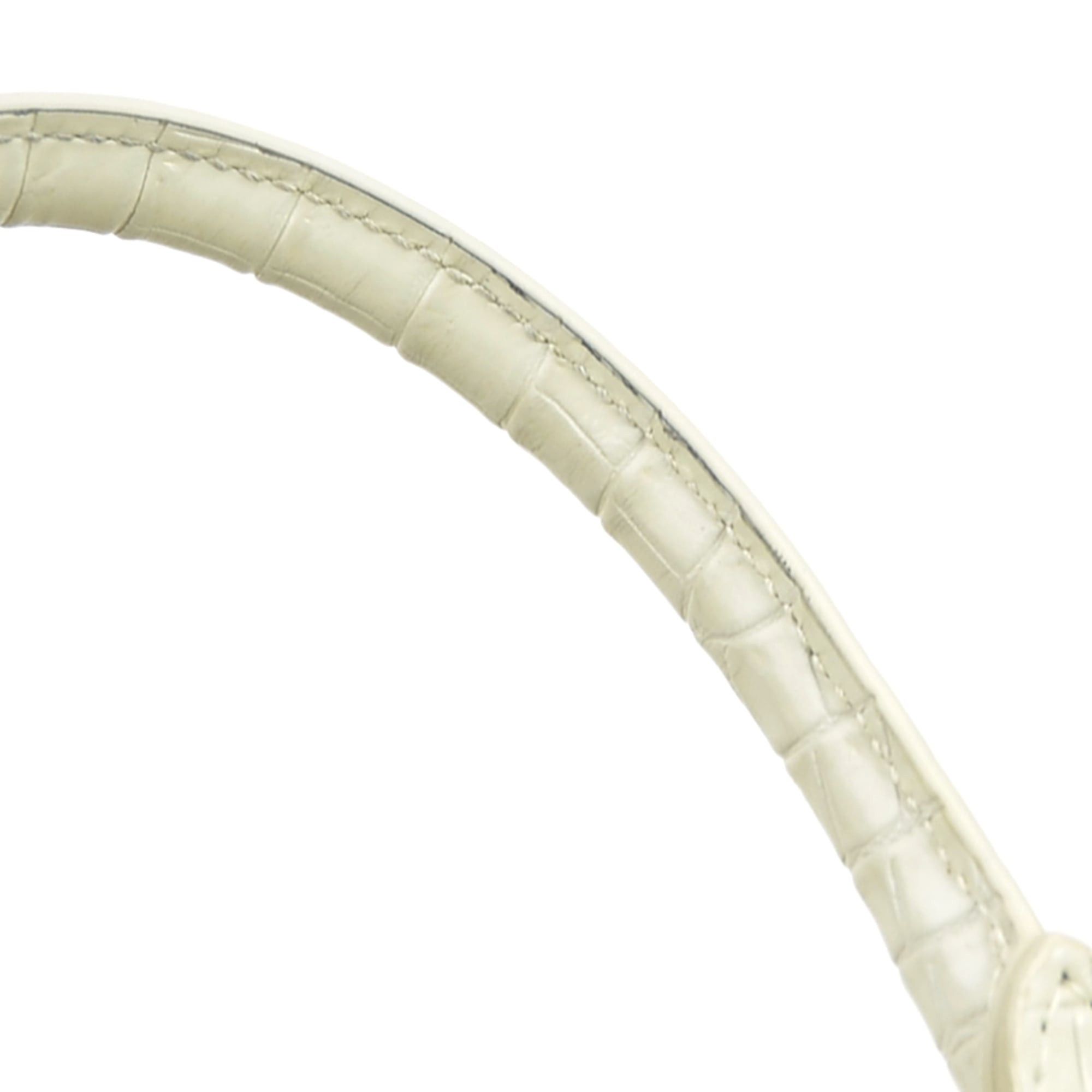Saint Laurent Paris Saint Laurent handbag/shoulder bag, Uptown, embossed leather, ivory, women's, 561203, free shipping, r11092a Size ONE SIZE - 13 Thumbnail