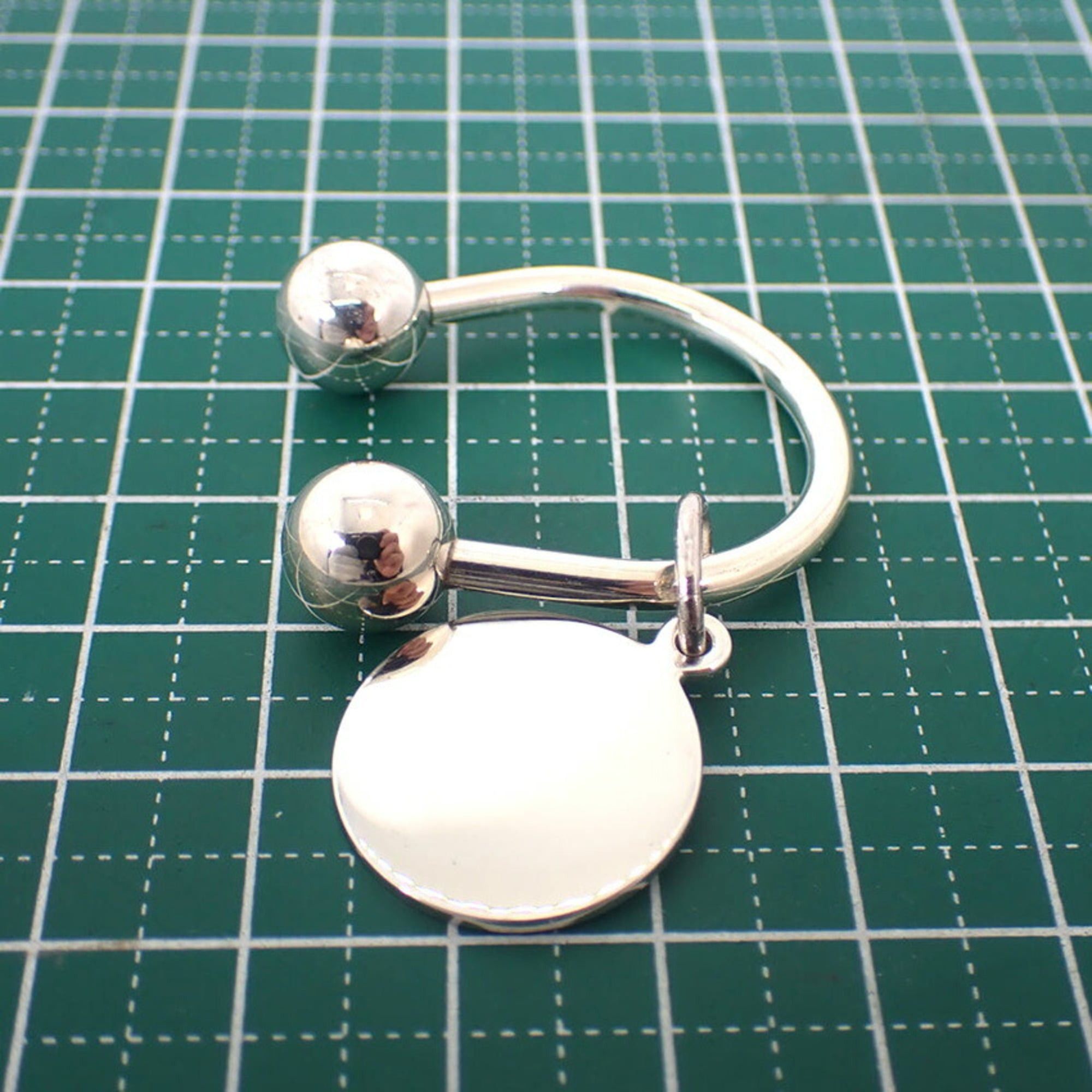 Tiffany & Co. TIFFANY & Co. 925 Round Tag Keyring Size ONE SIZE - 7 Thumbnail