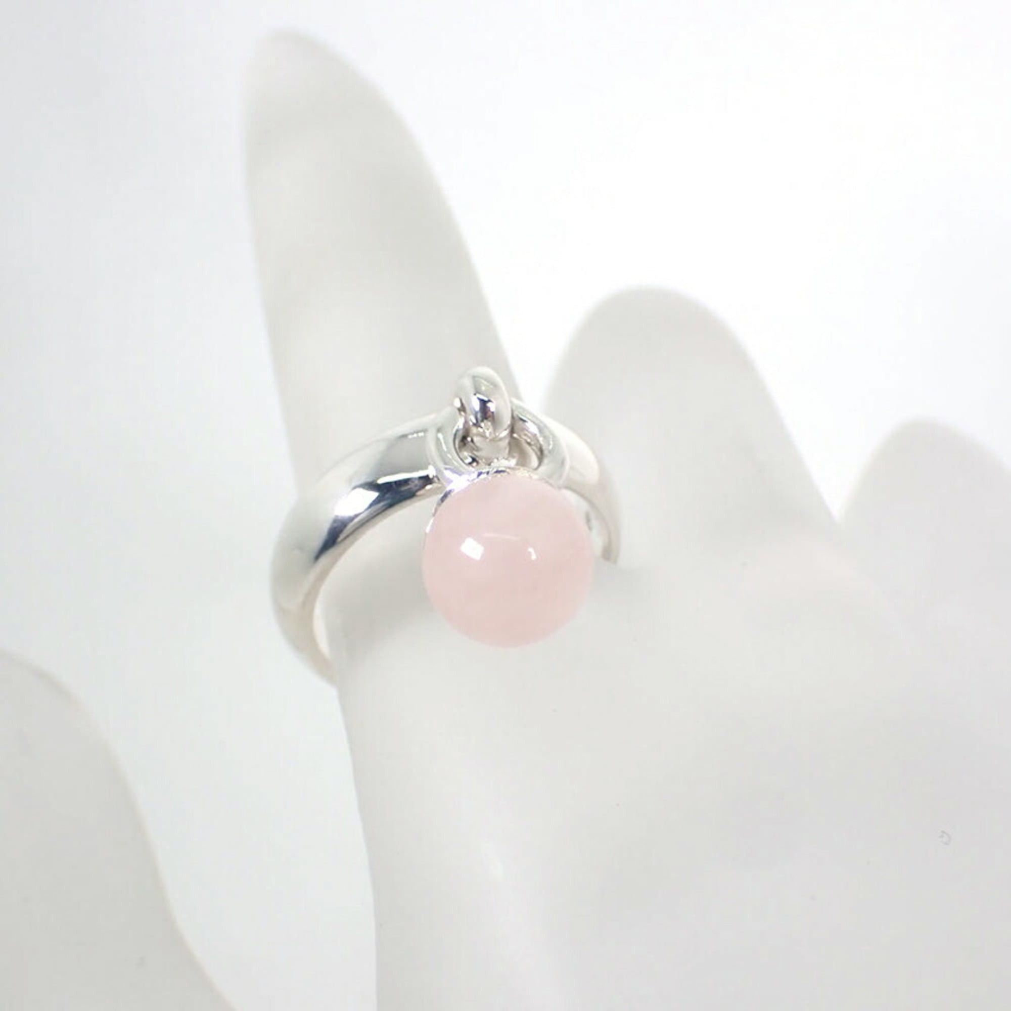 Tiffany & Co. TIFFANY & Co. 925 Rose Quartz Ring, Size 10 Size ONE SIZE - 7 Thumbnail