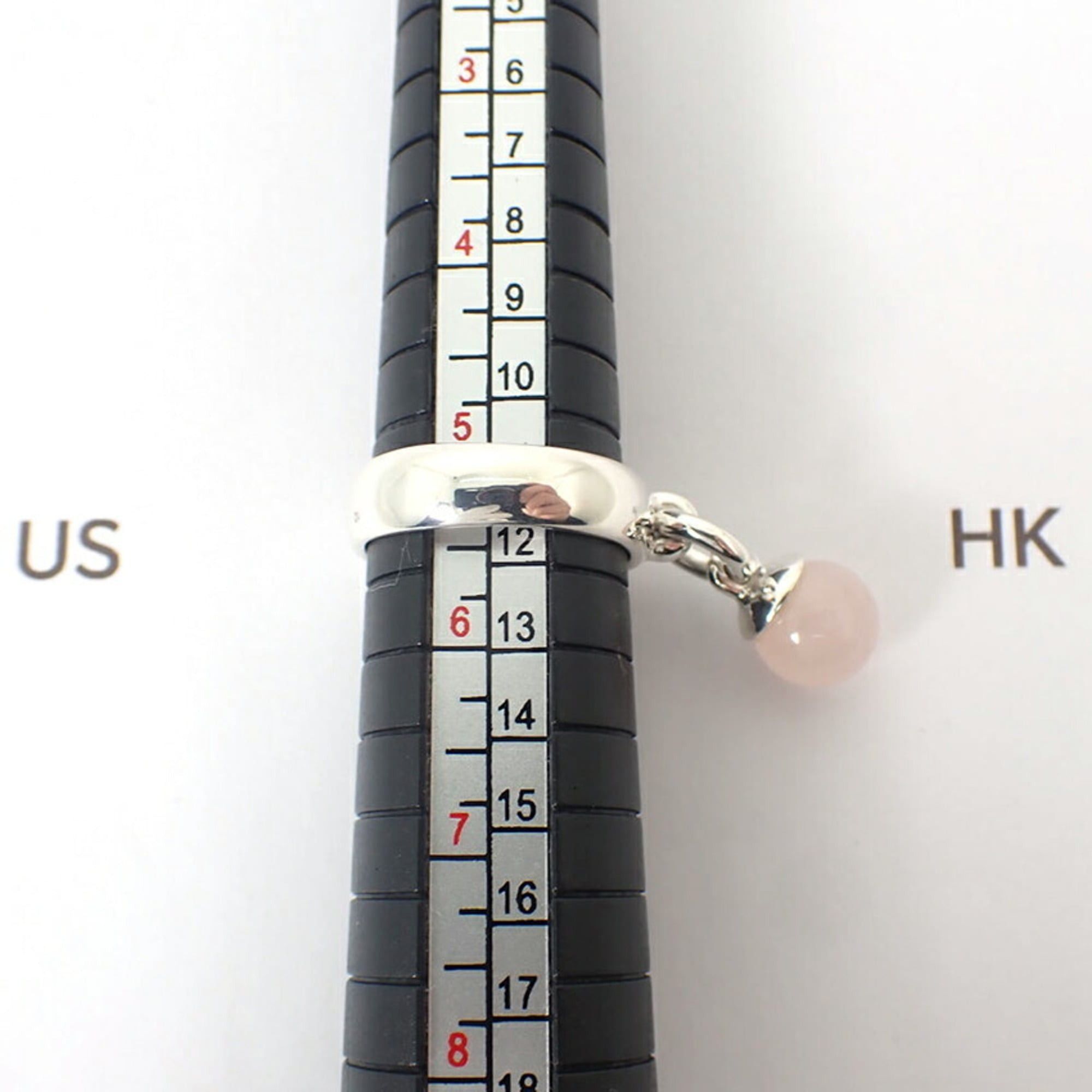Tiffany & Co. TIFFANY & Co. 925 Rose Quartz Ring, Size 10 Size ONE SIZE - 9 Thumbnail