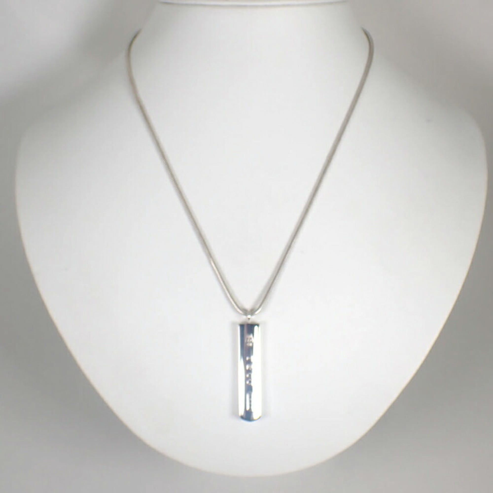 Tiffany & Co. TIFFANY & Co. 925 1837 Bar Pendant Necklace Size ONE SIZE - 3 Thumbnail