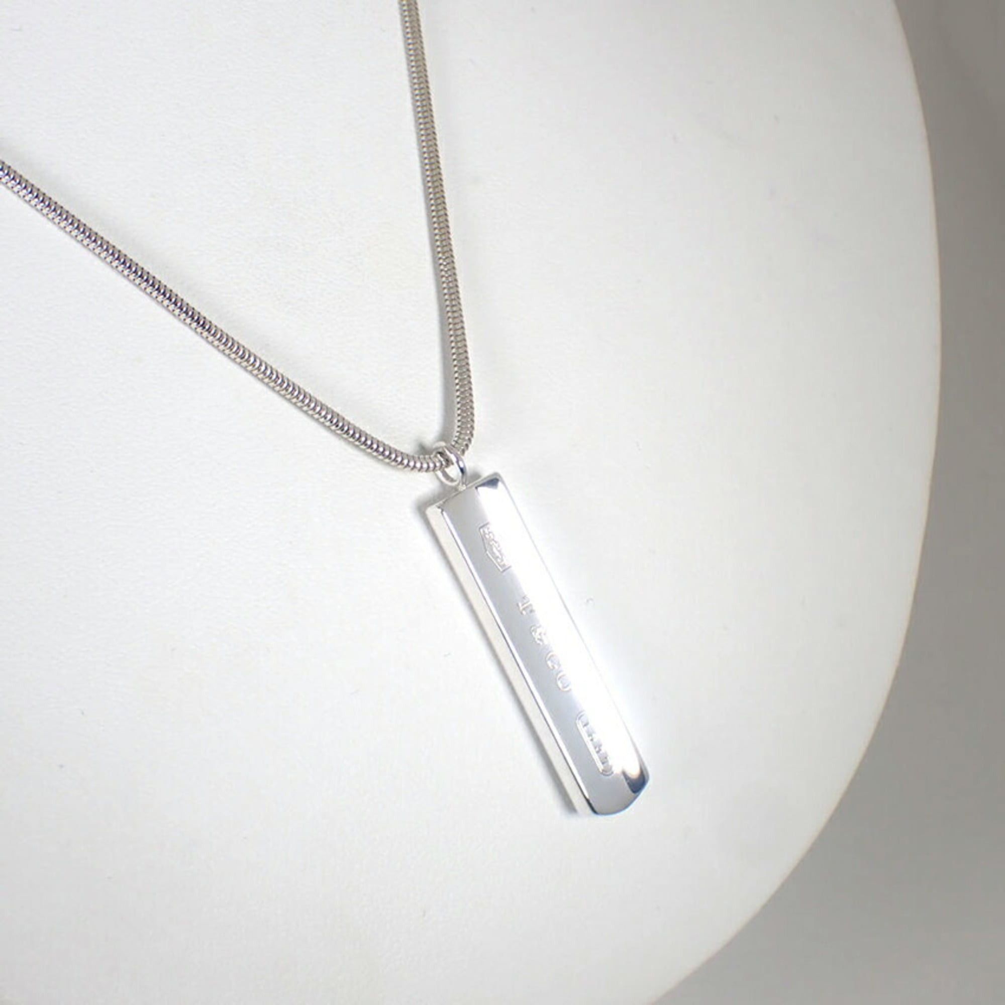 Tiffany & Co. TIFFANY & Co. 925 1837 Bar Pendant Necklace Size ONE SIZE - 4 Thumbnail