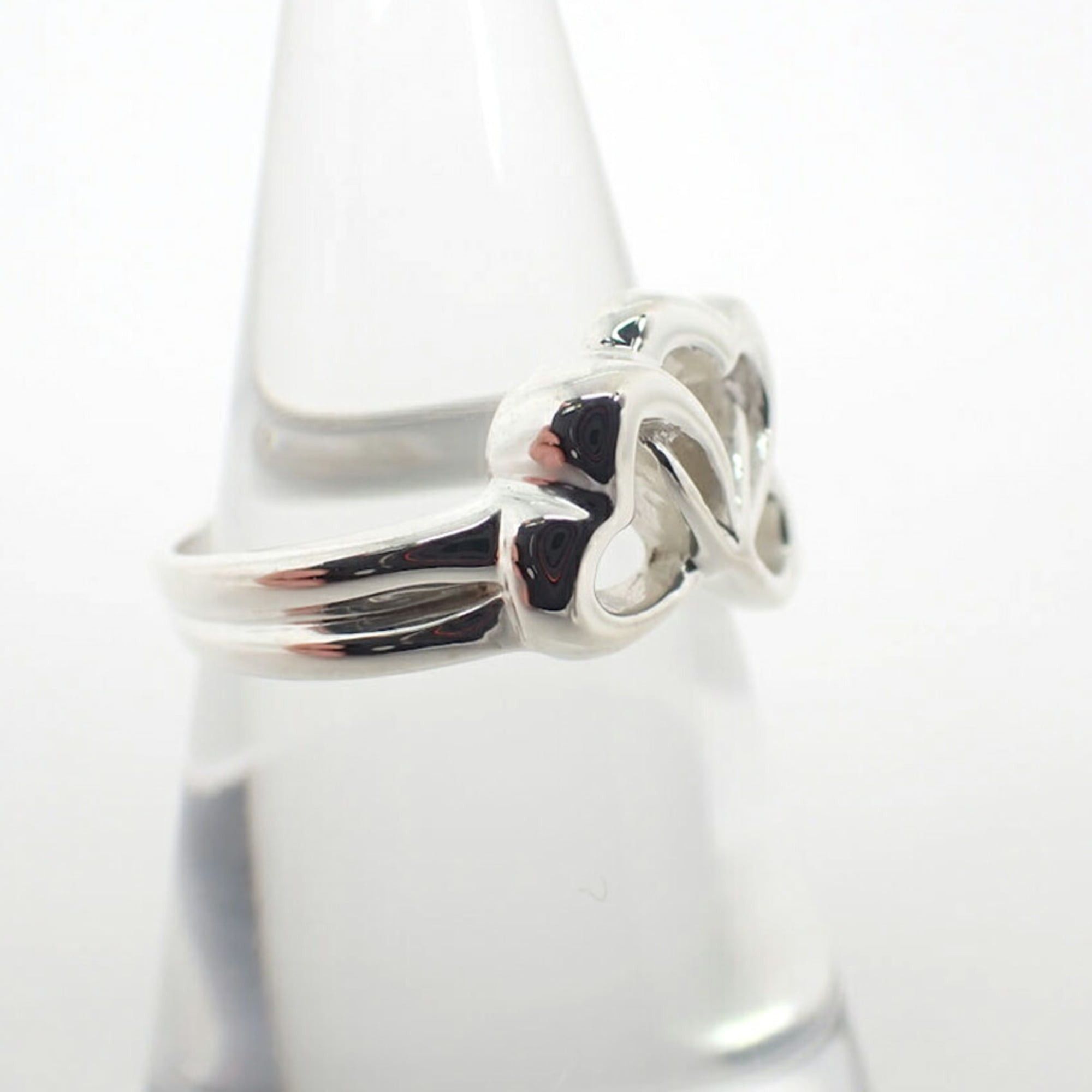 Tiffany & Co. TIFFANY & Co. 925 Triple Heart Ring, Size 10 Size ONE SIZE - 3 Thumbnail
