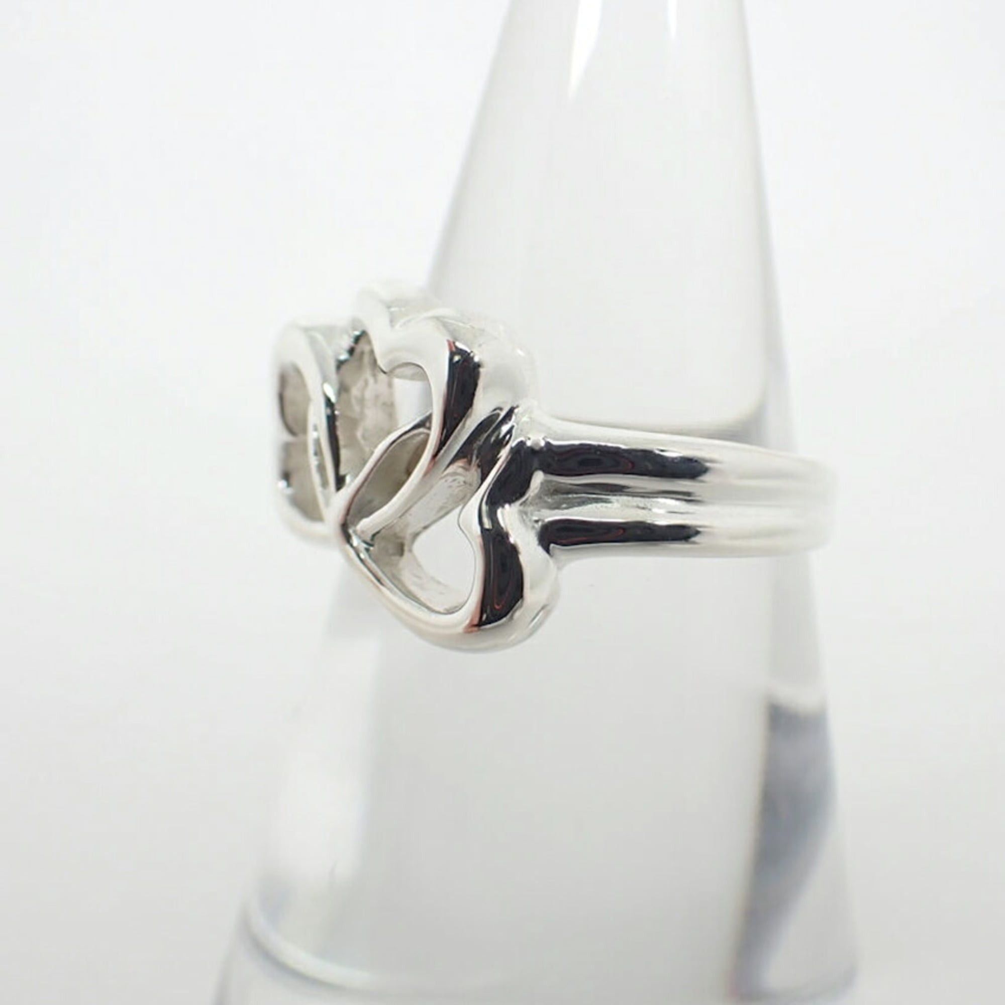 Tiffany & Co. TIFFANY & Co. 925 Triple Heart Ring, Size 10 Size ONE SIZE - 4 Thumbnail