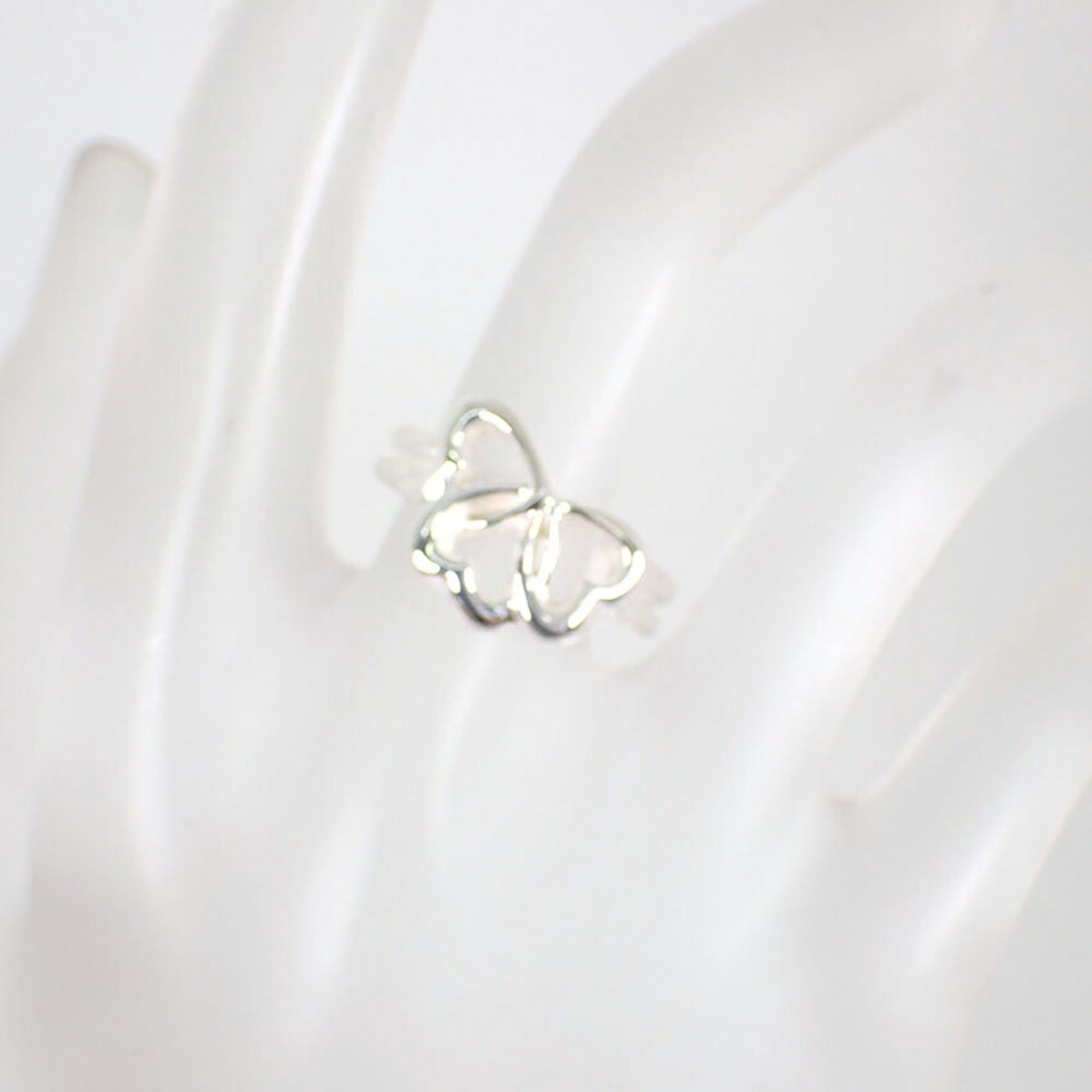 Tiffany & Co. TIFFANY & Co. 925 Triple Heart Ring, Size 10 Size ONE SIZE - 5 Thumbnail