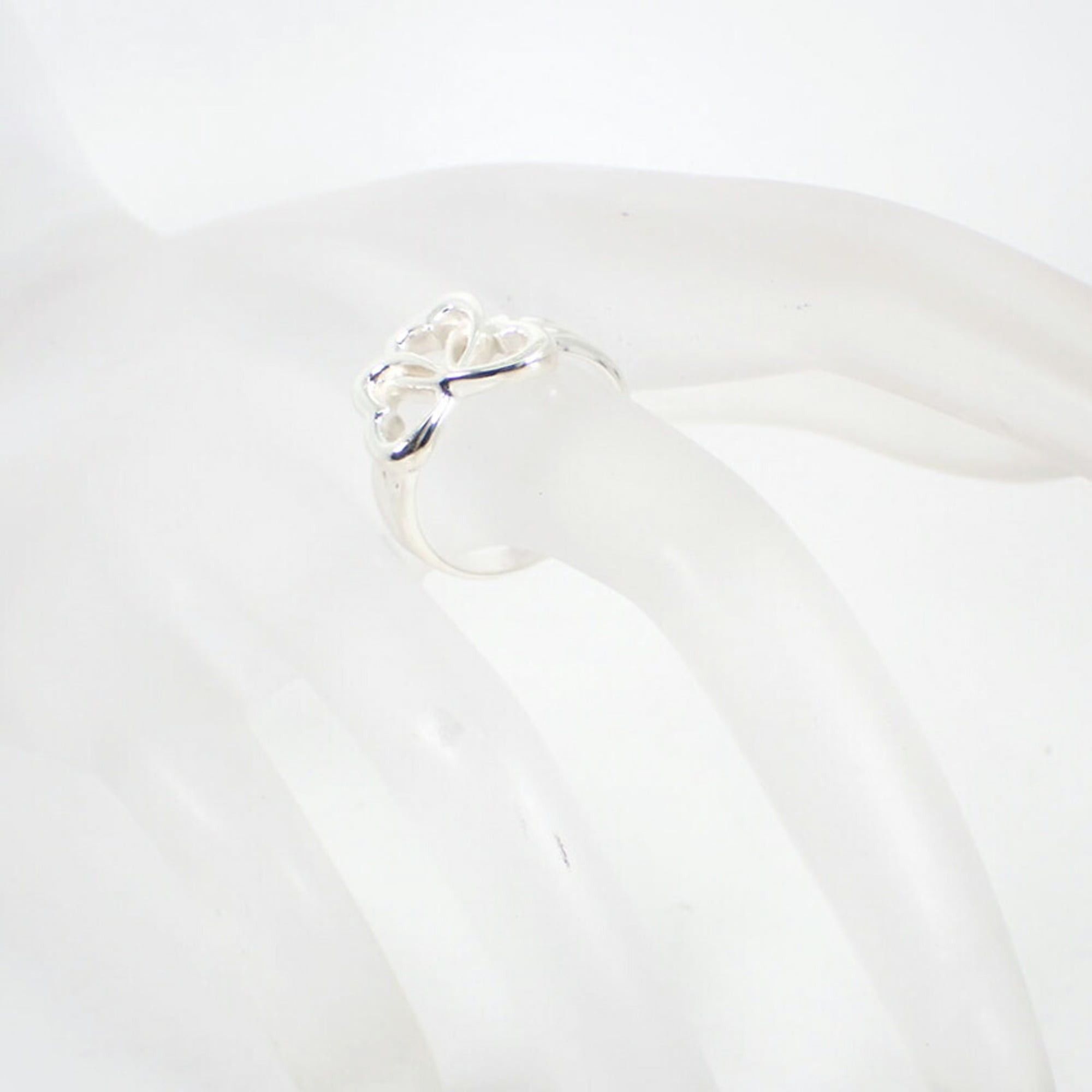 Tiffany & Co. TIFFANY & Co. 925 Triple Heart Ring, Size 10 Size ONE SIZE - 7 Thumbnail