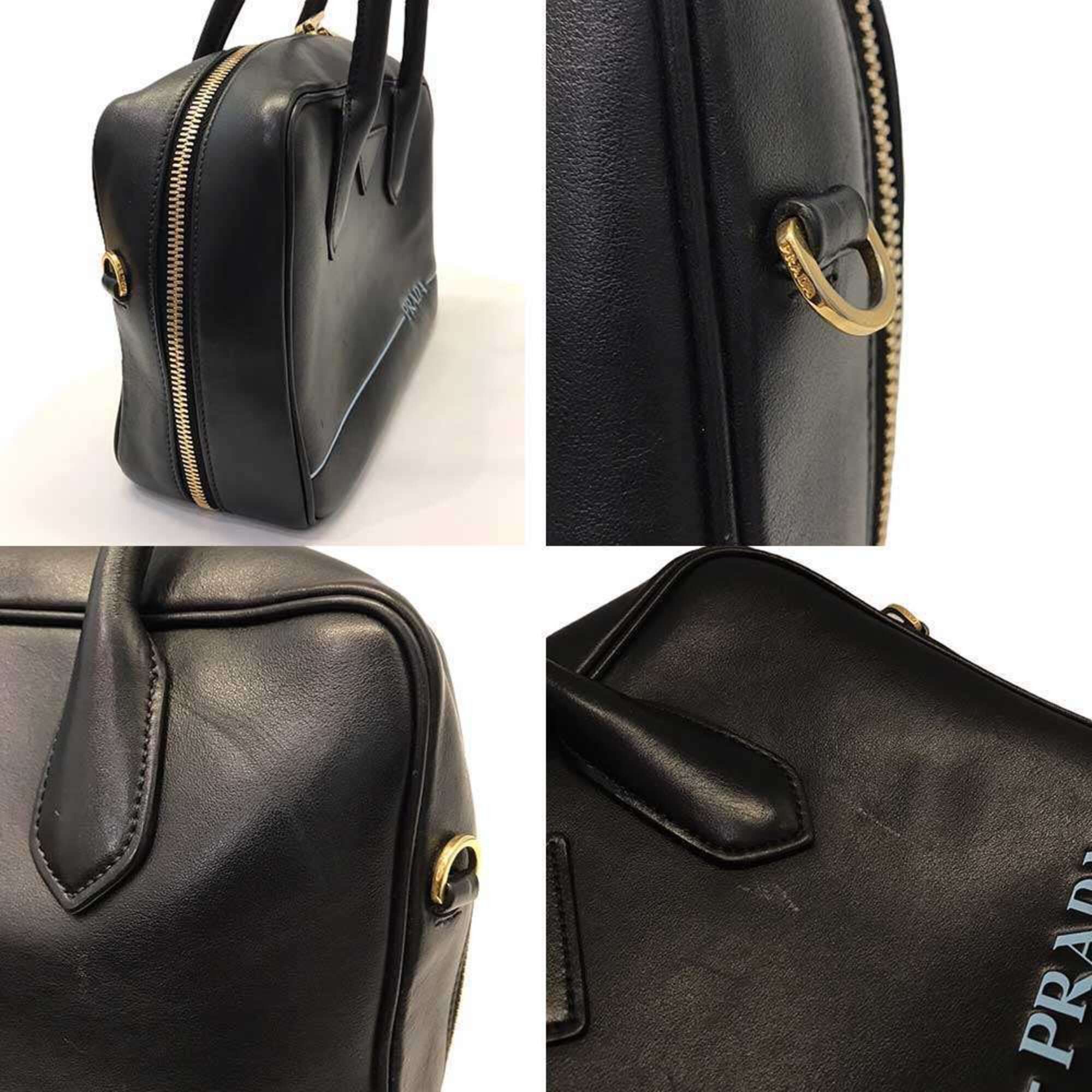 Prada Prada Mirage Handbag City Calf Black Women's 91BB049 PRADA Size ONE SIZE - 5 Thumbnail