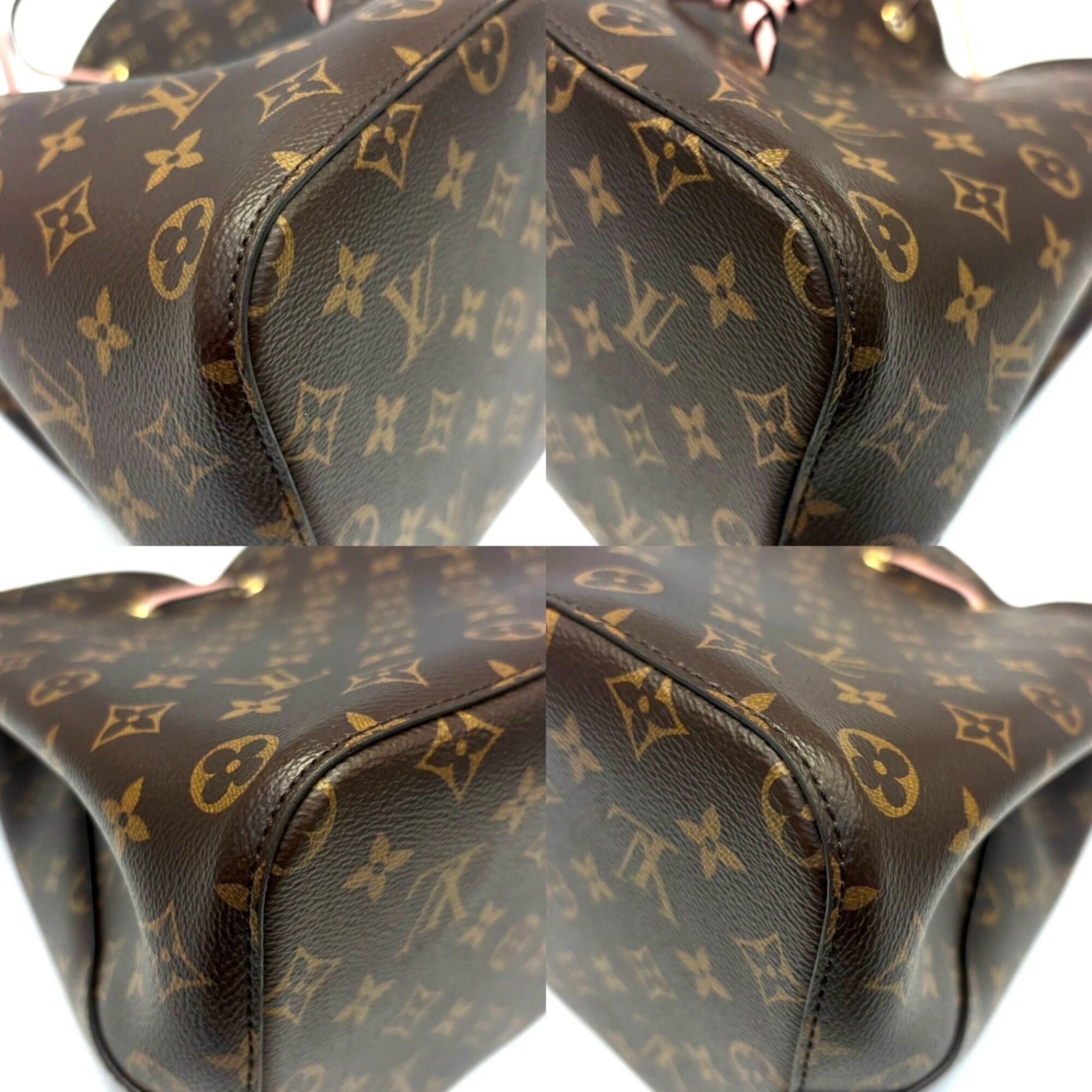 Louis Vuitton Louis Vuitton NeoNoe MM Monogram Rose Poudre Pink Shoulder Bag for Women M44022 LOUIS VUITTON Size ONE SIZE - 3 Thumbnail
