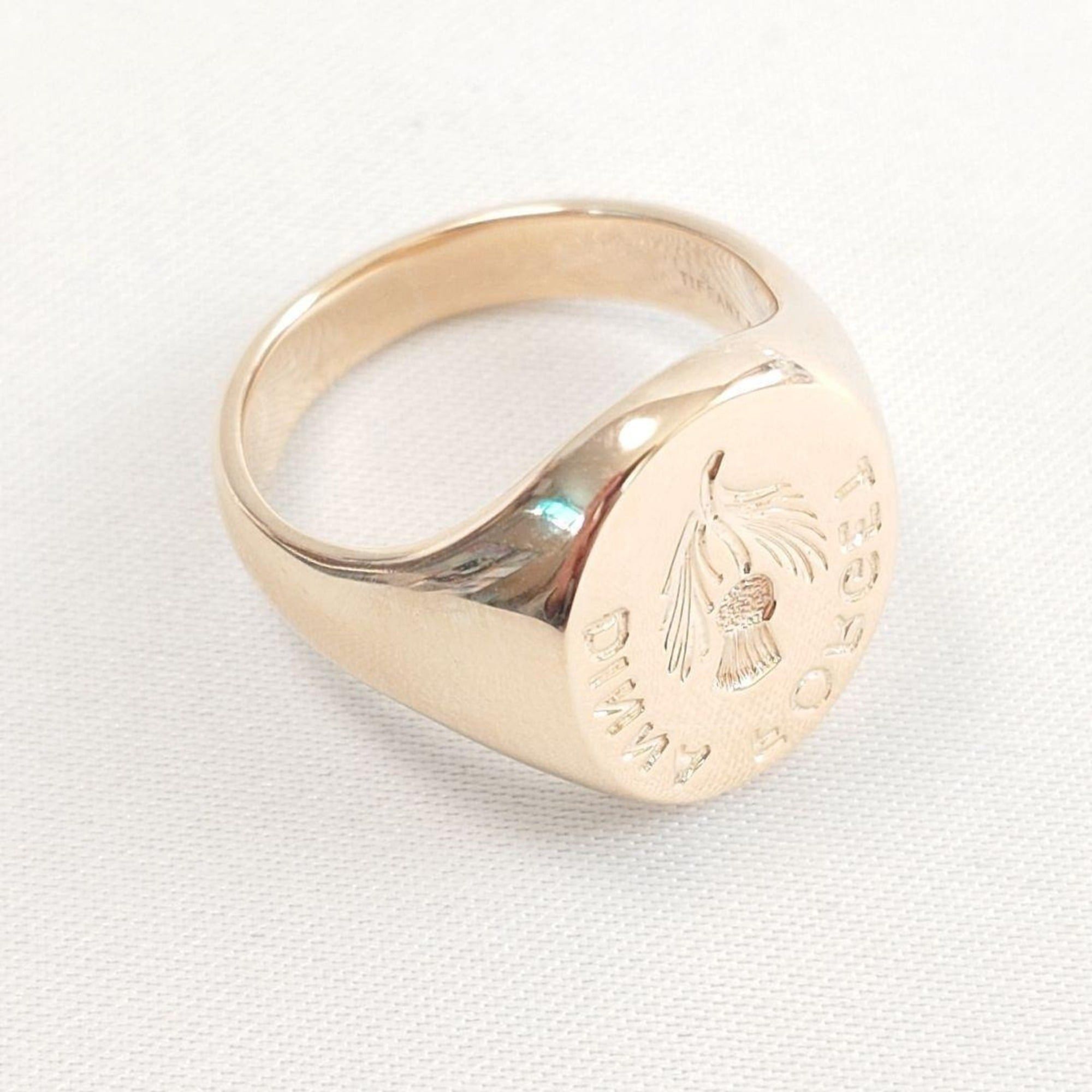 Tiffany & Co. Tiffany & Co. 14K Ring, Size 16, Item No. 7359, Polished. Size ONE SIZE - 8 Thumbnail