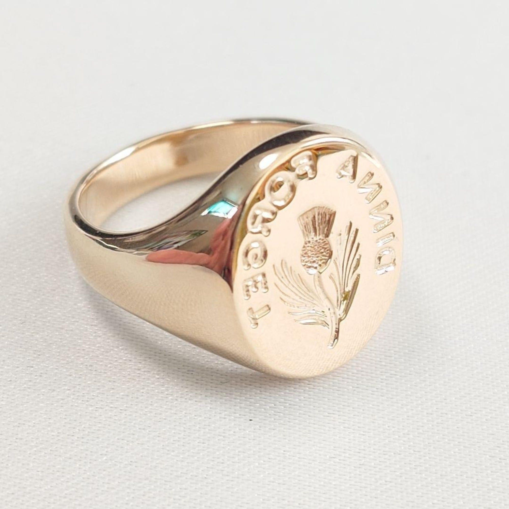 Tiffany & Co. Tiffany & Co. 14K Ring, Size 16, Item No. 7359, Polished. Size ONE SIZE - 2 Thumbnail
