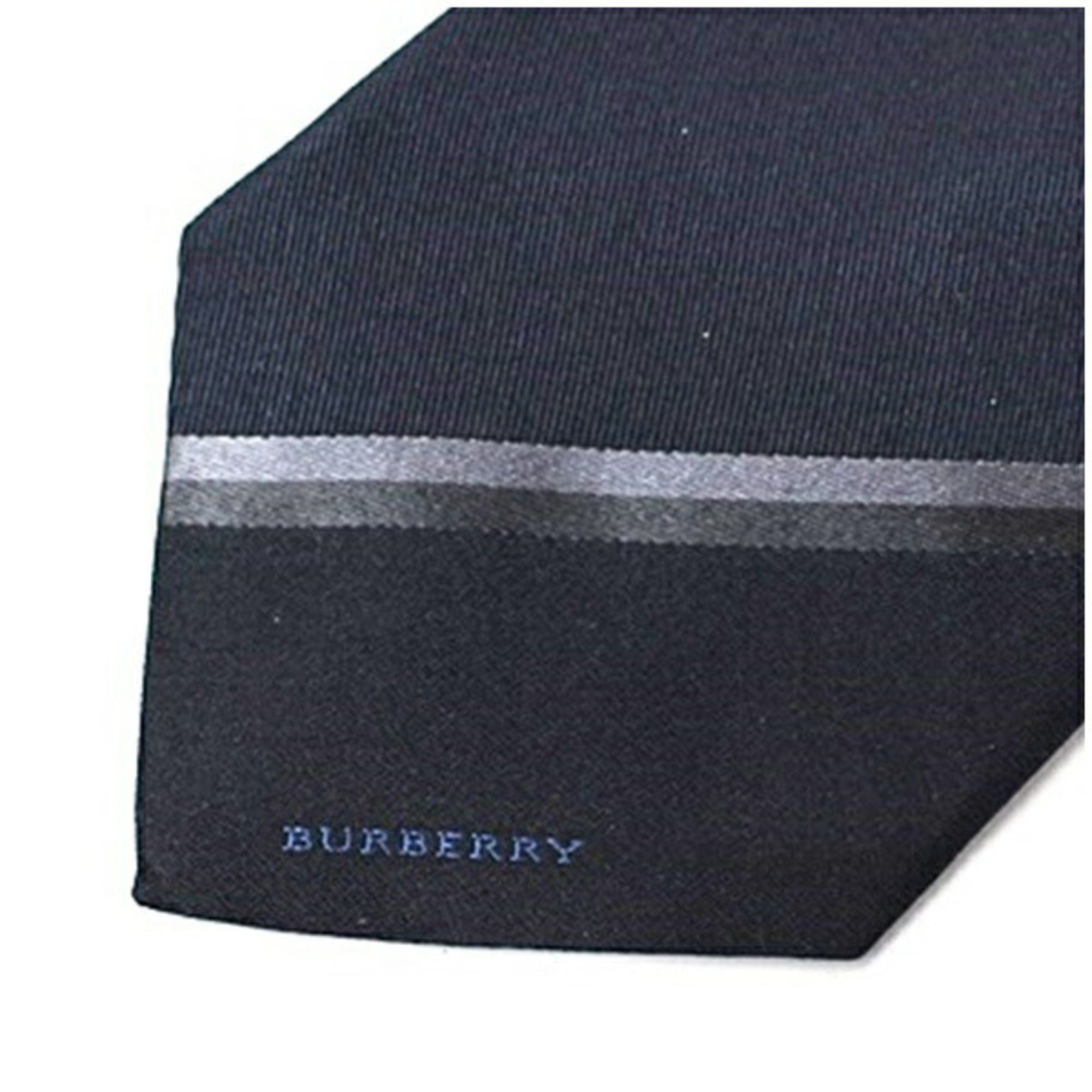 Burberry Burberry silk tie, unused, striped, BURBERRY, men's. Size ONE SIZE - 3 Thumbnail