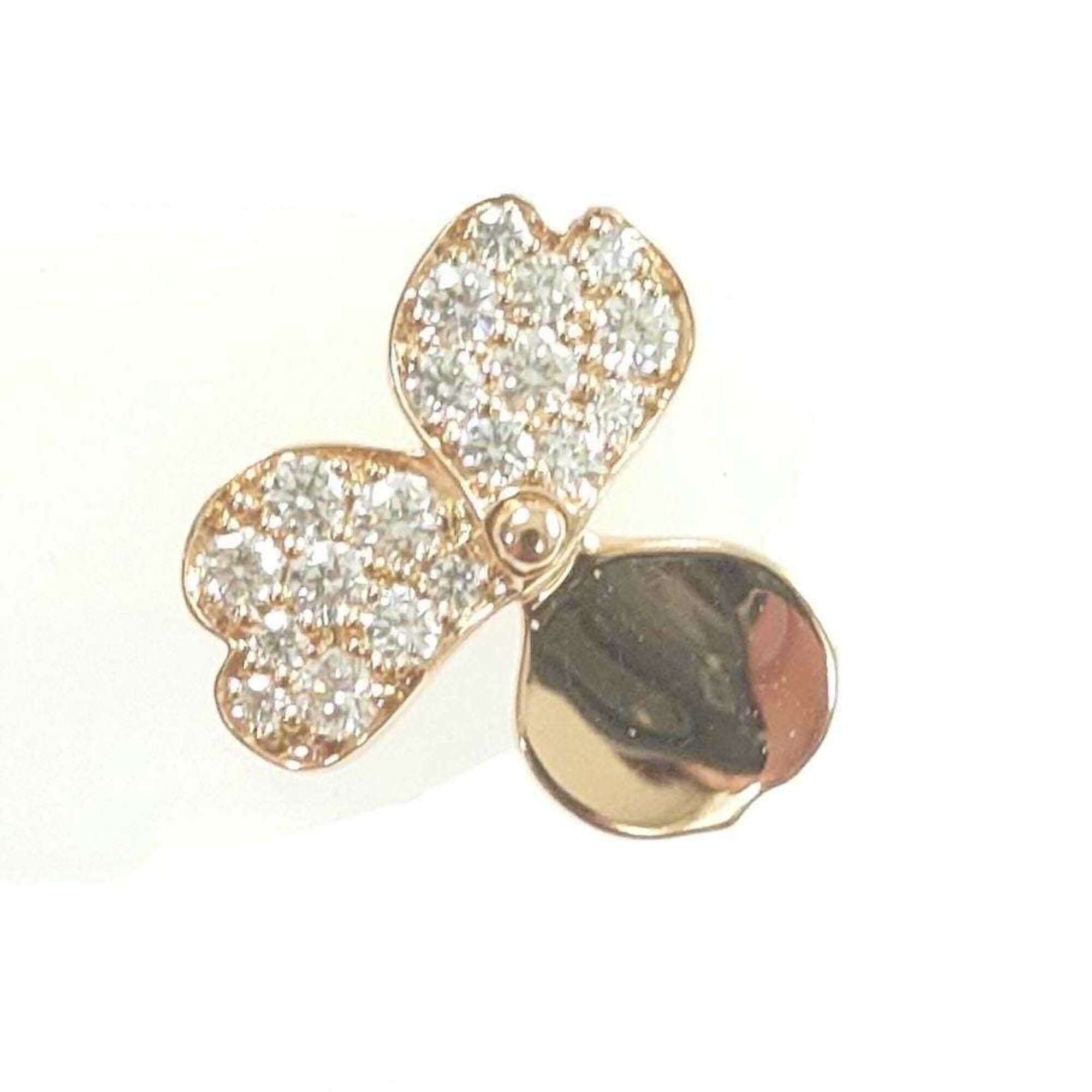 Tiffany & Co. Tiffany & Co. 18K Pink Gold Paper Flower Diamond Earrings 7317 Size ONE SIZE - 4 Thumbnail