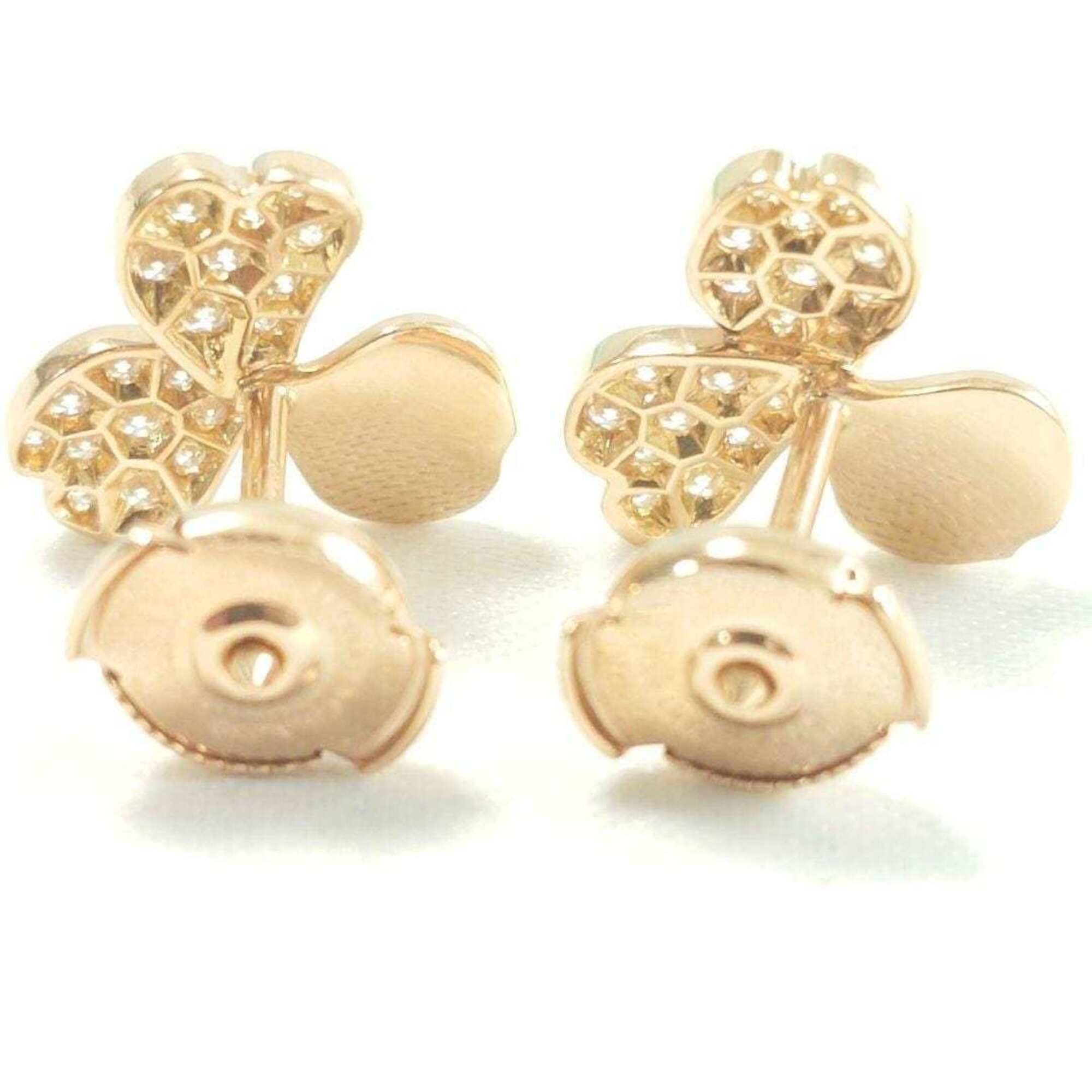 Tiffany & Co. Tiffany & Co. 18K Pink Gold Paper Flower Diamond Earrings 7317 Size ONE SIZE - 10 Thumbnail