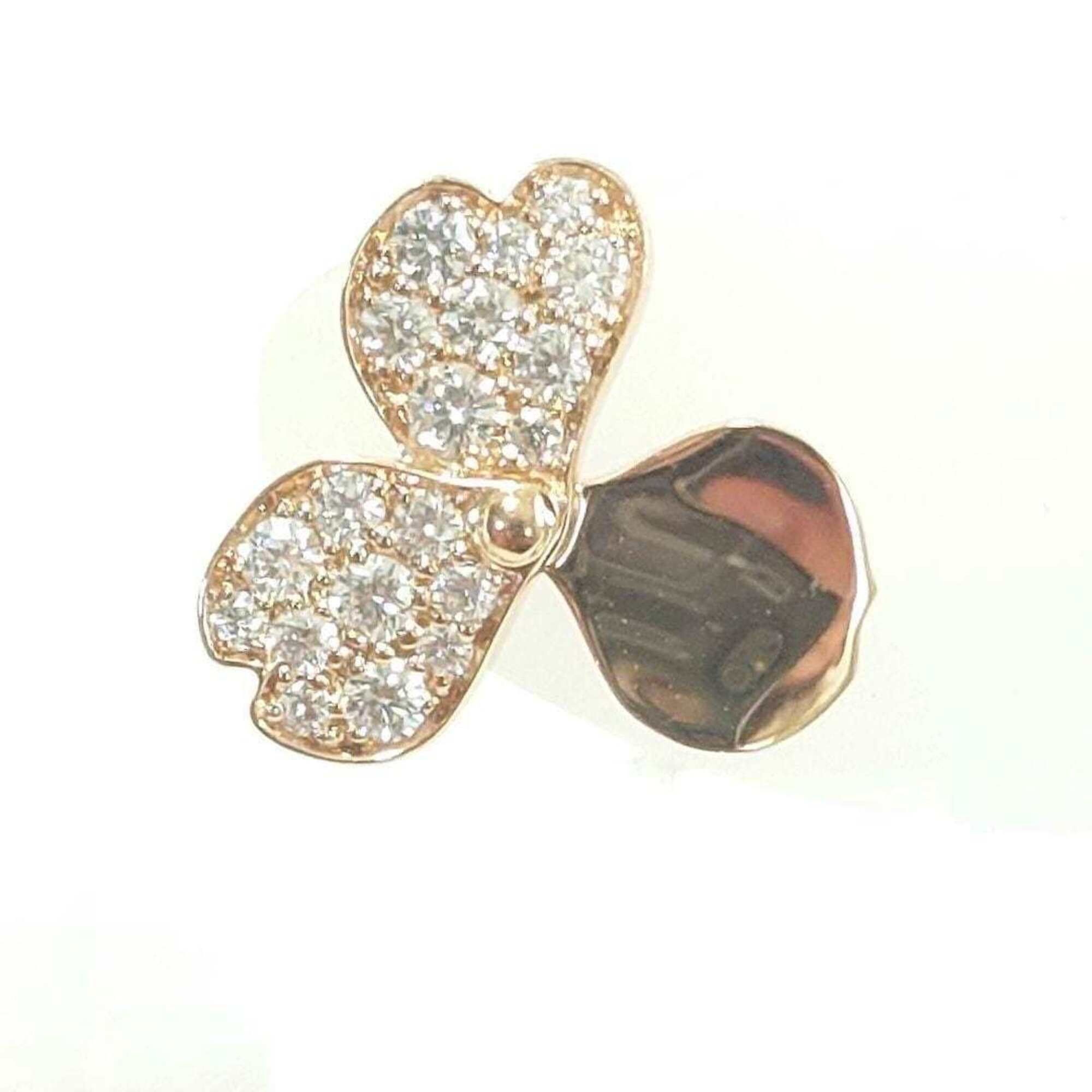 Tiffany & Co. Tiffany & Co. 18K Pink Gold Paper Flower Diamond Earrings 7317 Size ONE SIZE - 5 Thumbnail