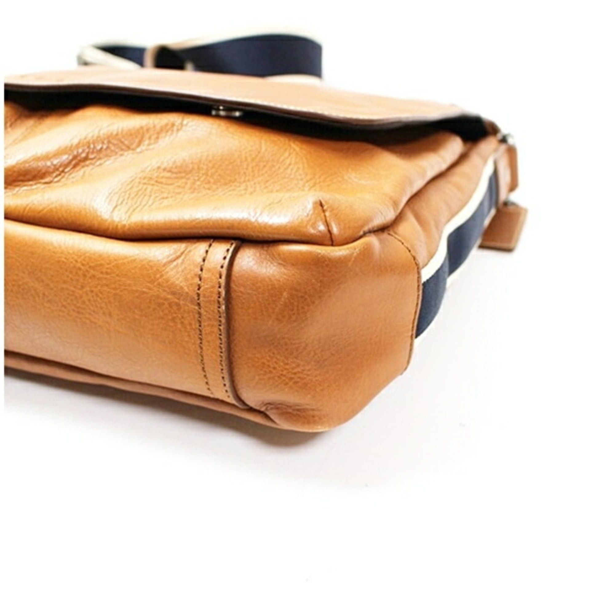 Coach Coach Heritage Leather Shoulder Bag, Brown, F70556, COACH, Men's & Women's Size ONE SIZE - 6 Thumbnail