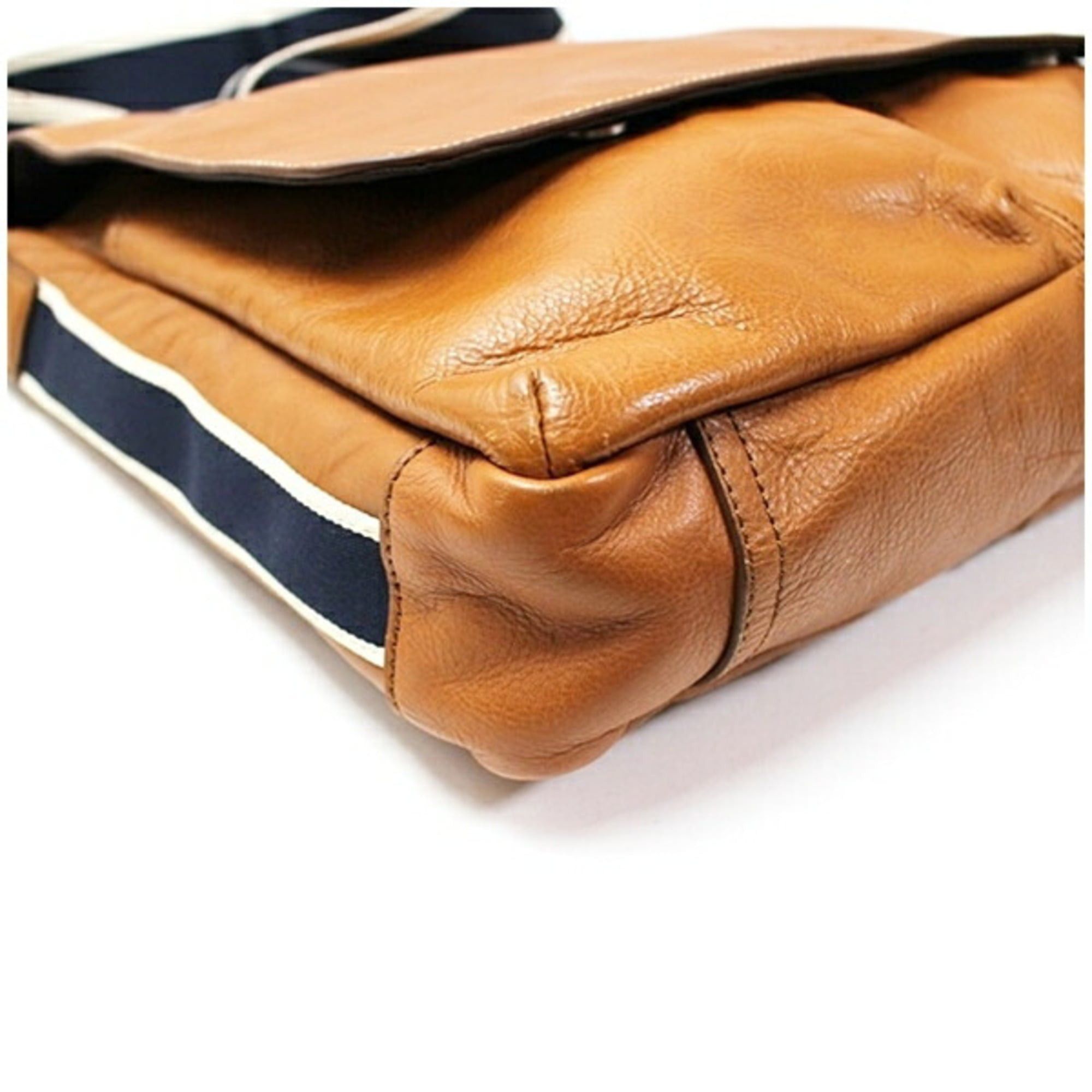 Coach Coach Heritage Leather Shoulder Bag, Brown, F70556, COACH, Men's & Women's Size ONE SIZE - 7 Thumbnail