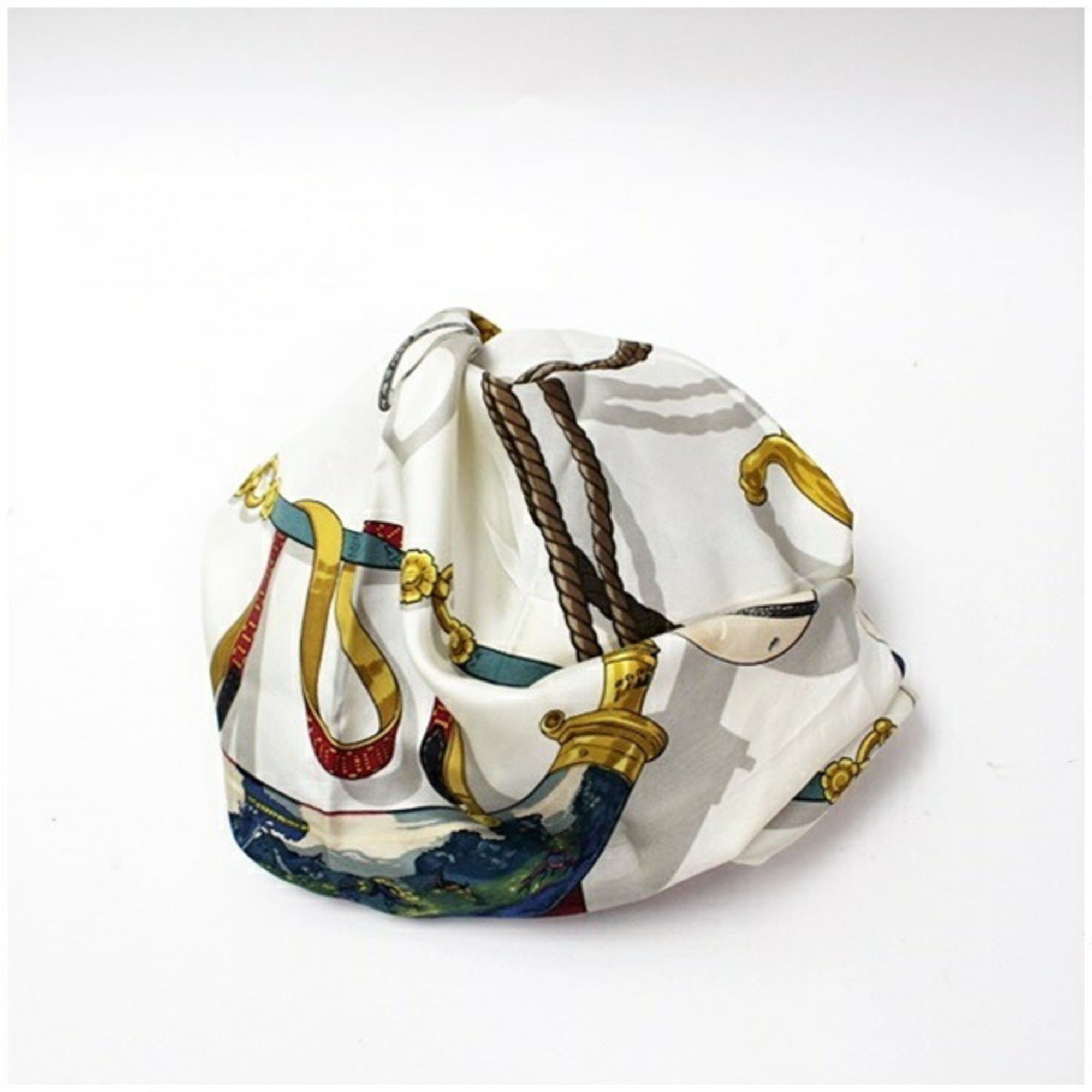 Hermes Hermes Silk Scarf Muffler Carre 90 Memorie d' (Memories of Hermes) HERMES Women's Size ONE SIZE - 7 Thumbnail