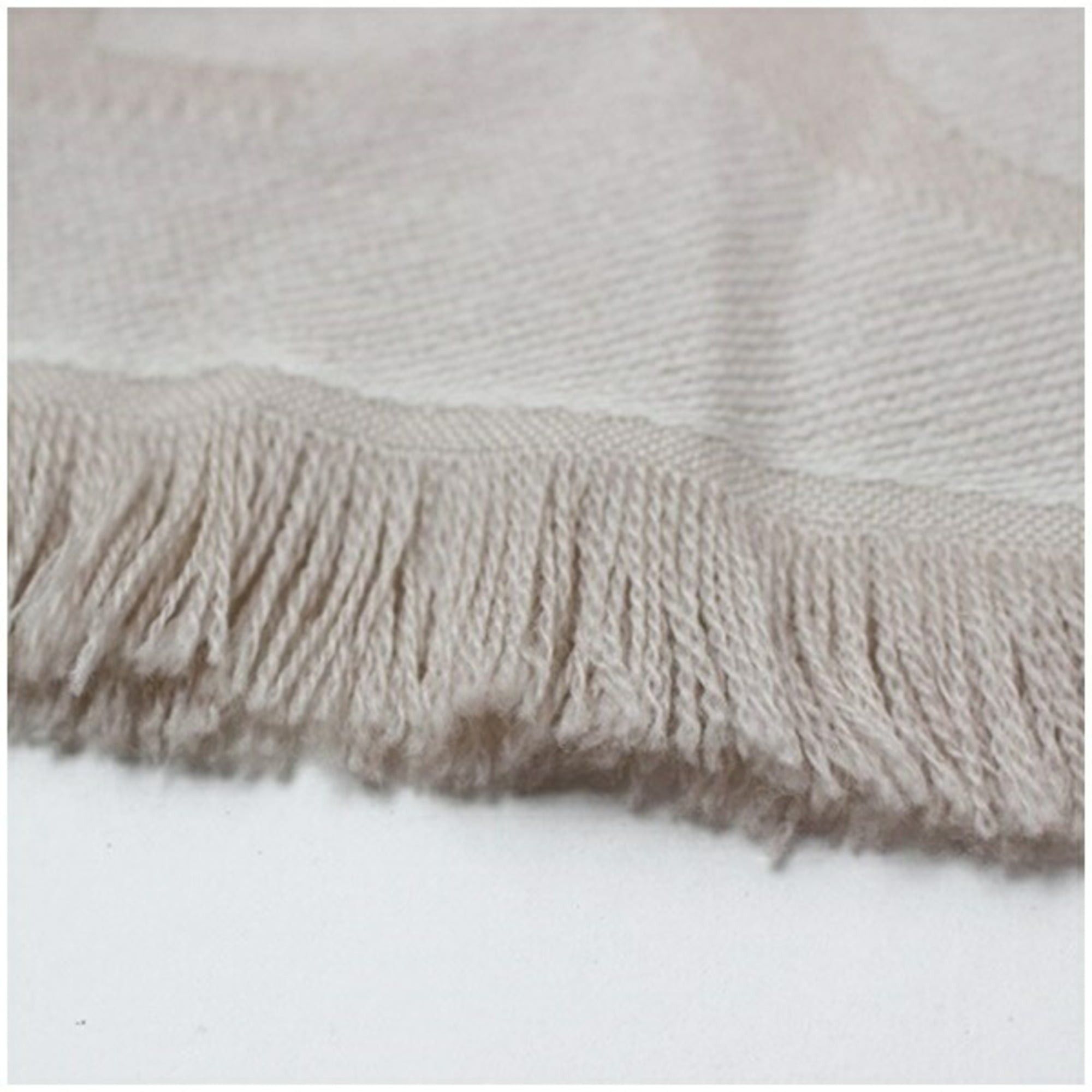Dior Christian Dior Large Rectangular Stole/Scarf, Beige, Women's Size ONE SIZE - 6 Thumbnail