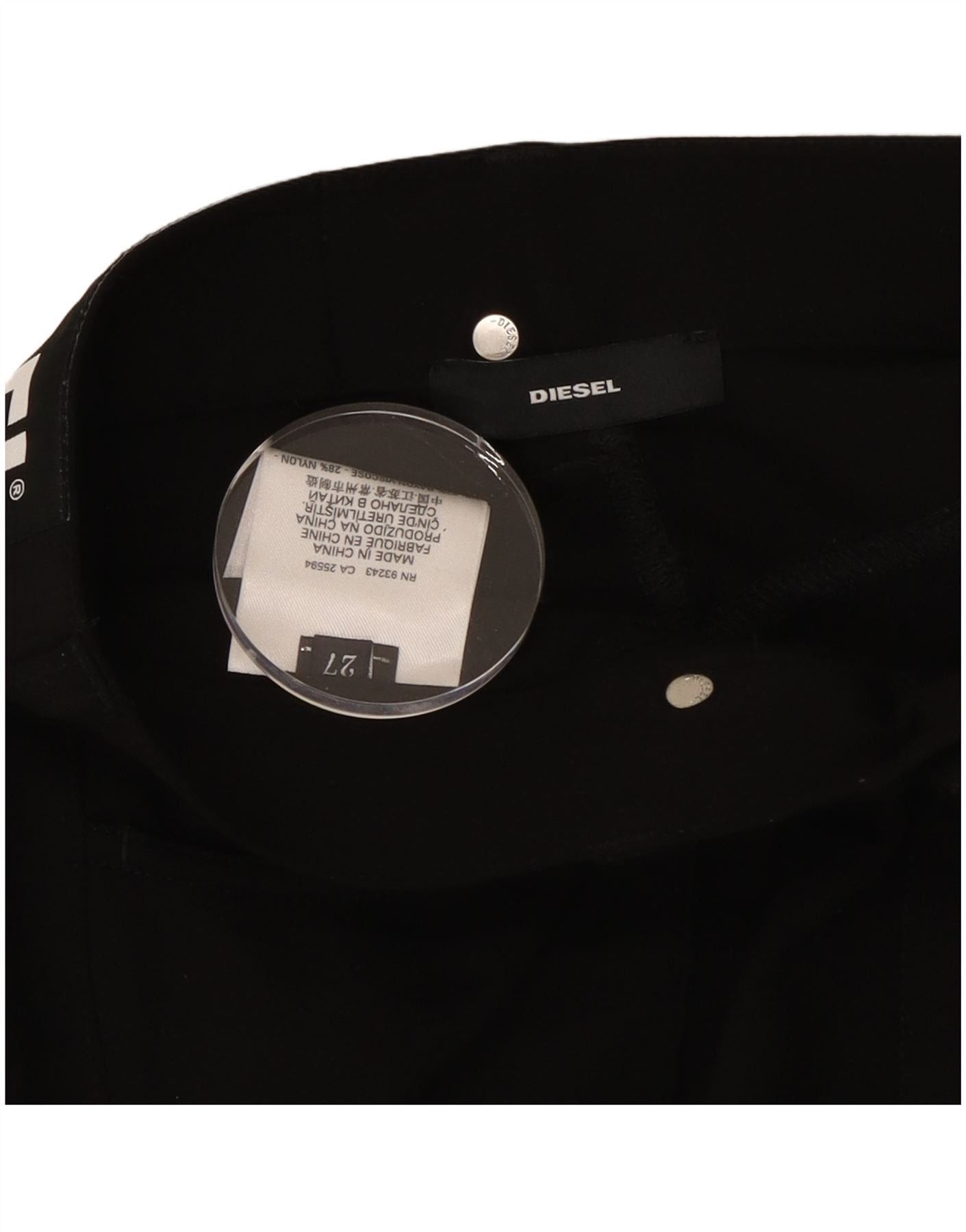 Diesel Womens Slim Casual Trousers W27 L25 Black Viscose Size 42" / US 20 - 4 Thumbnail